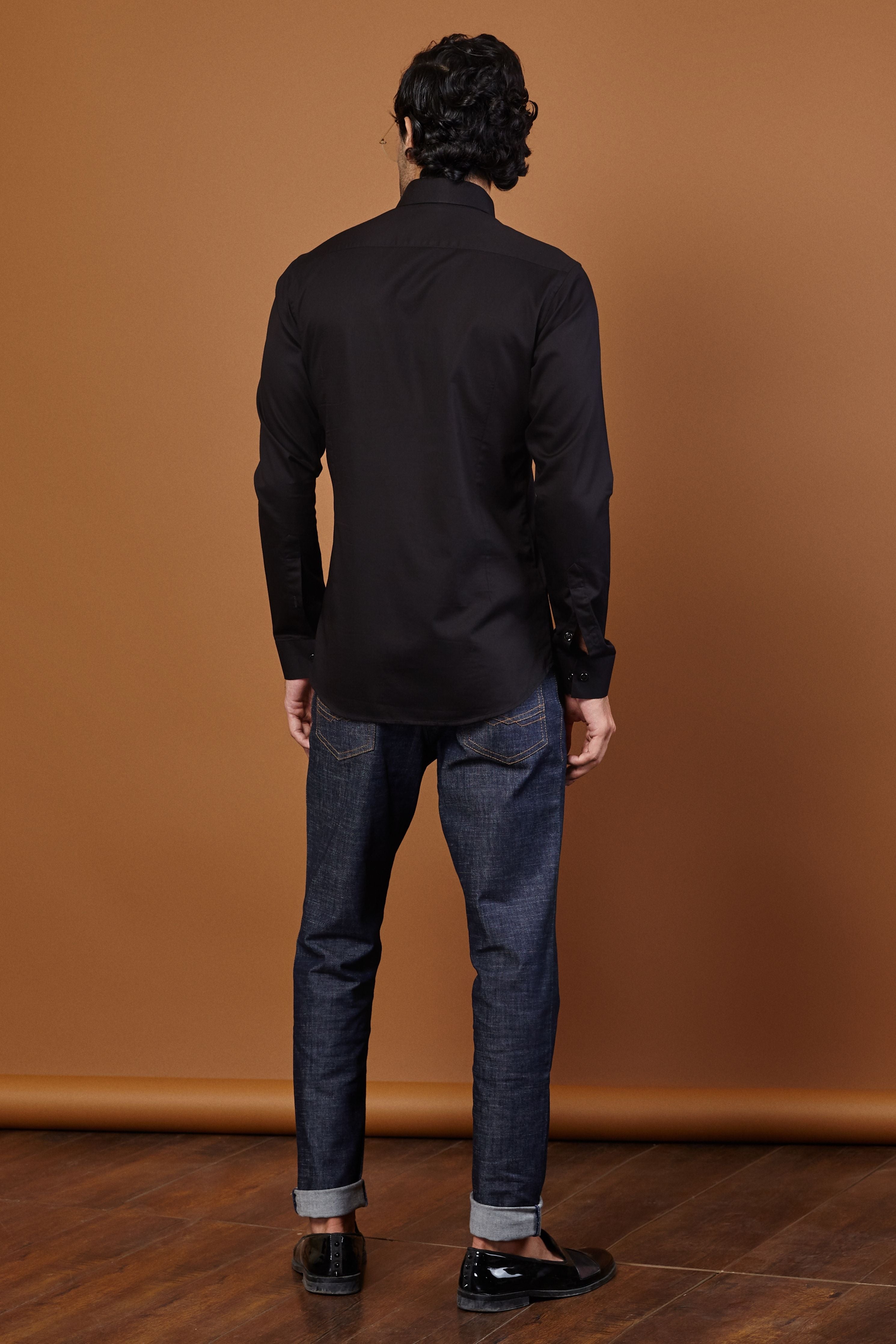 Textured Patch Shirt
