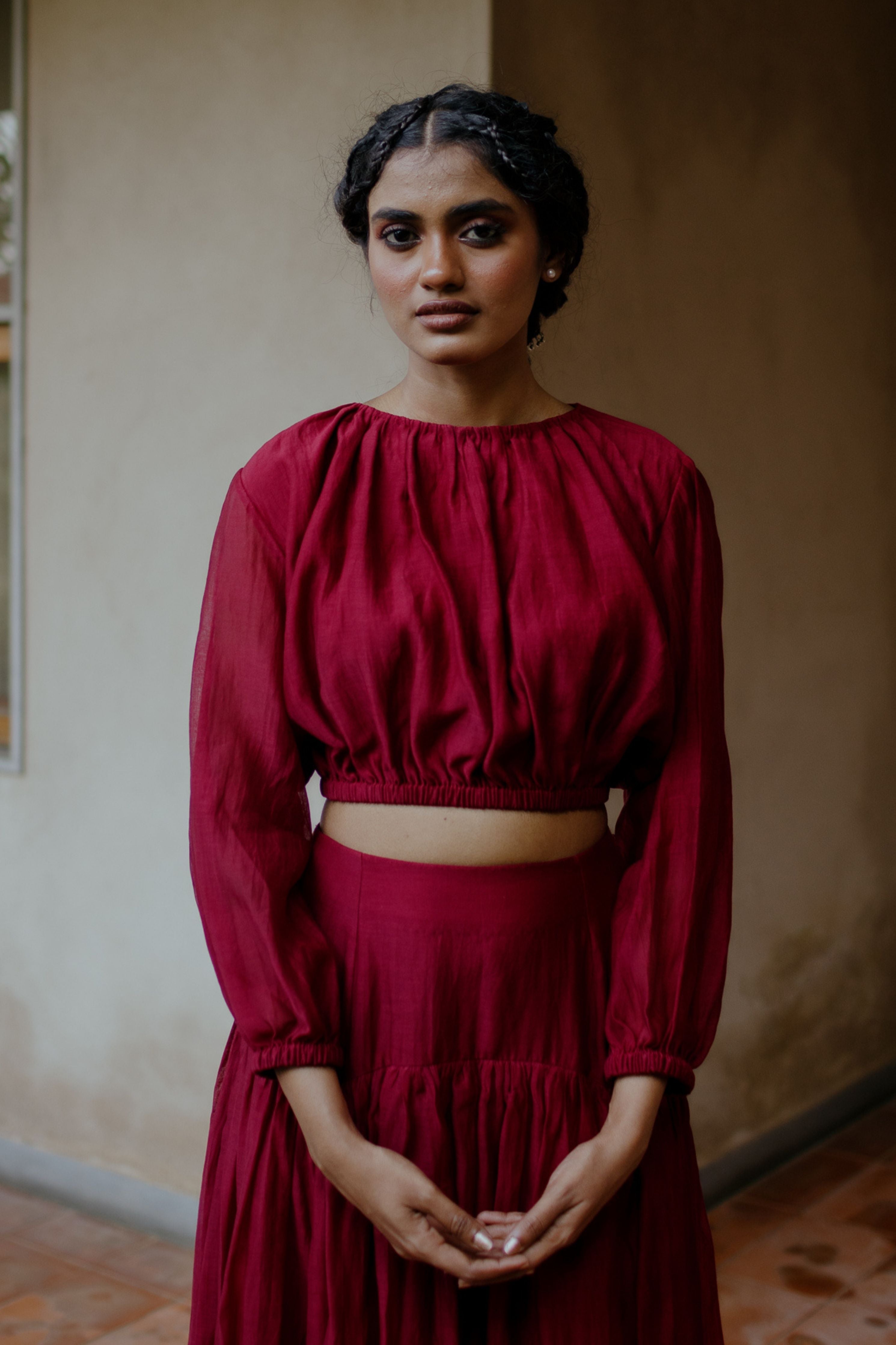 Dina Gathered Top