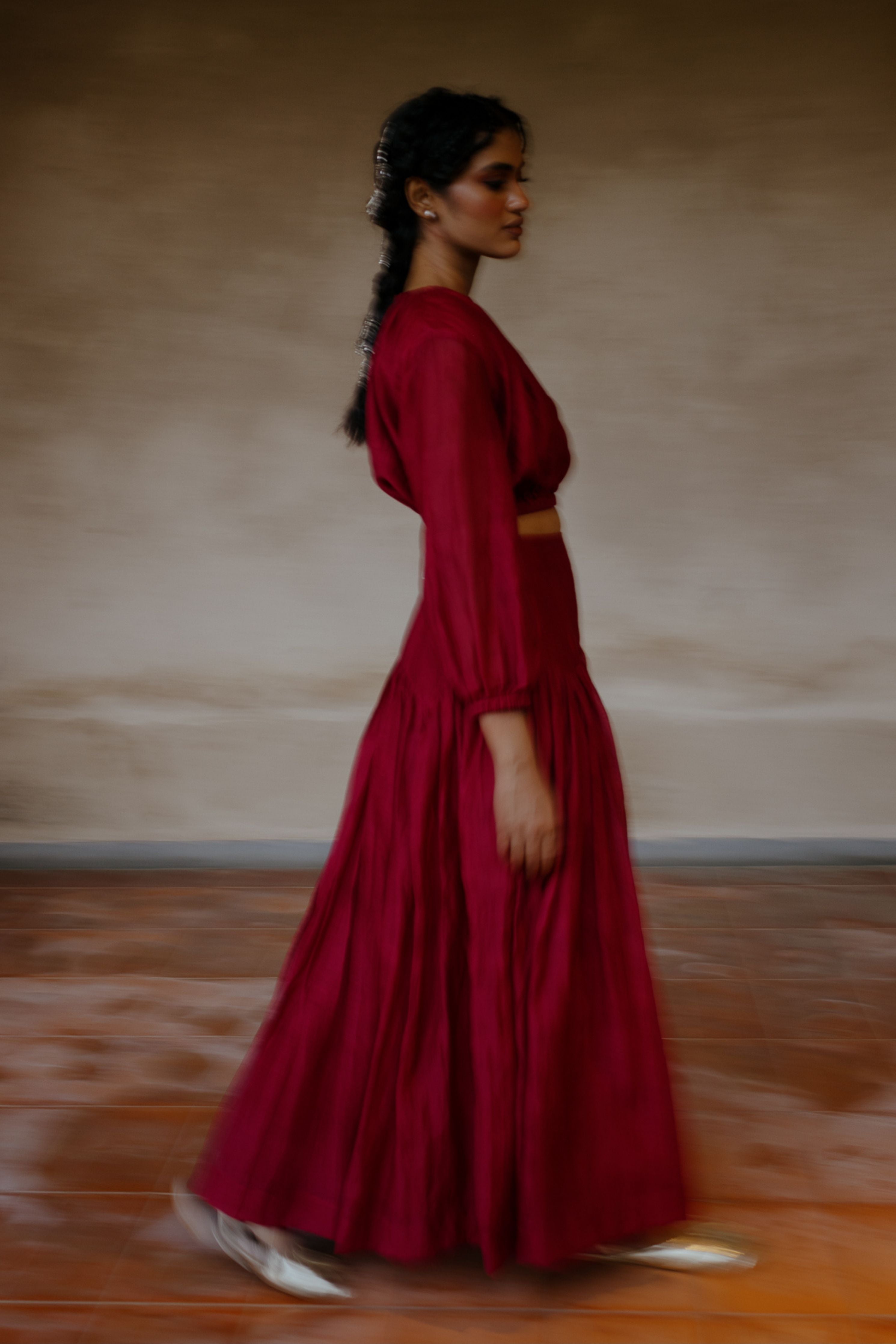 Dina Gathered Skirt