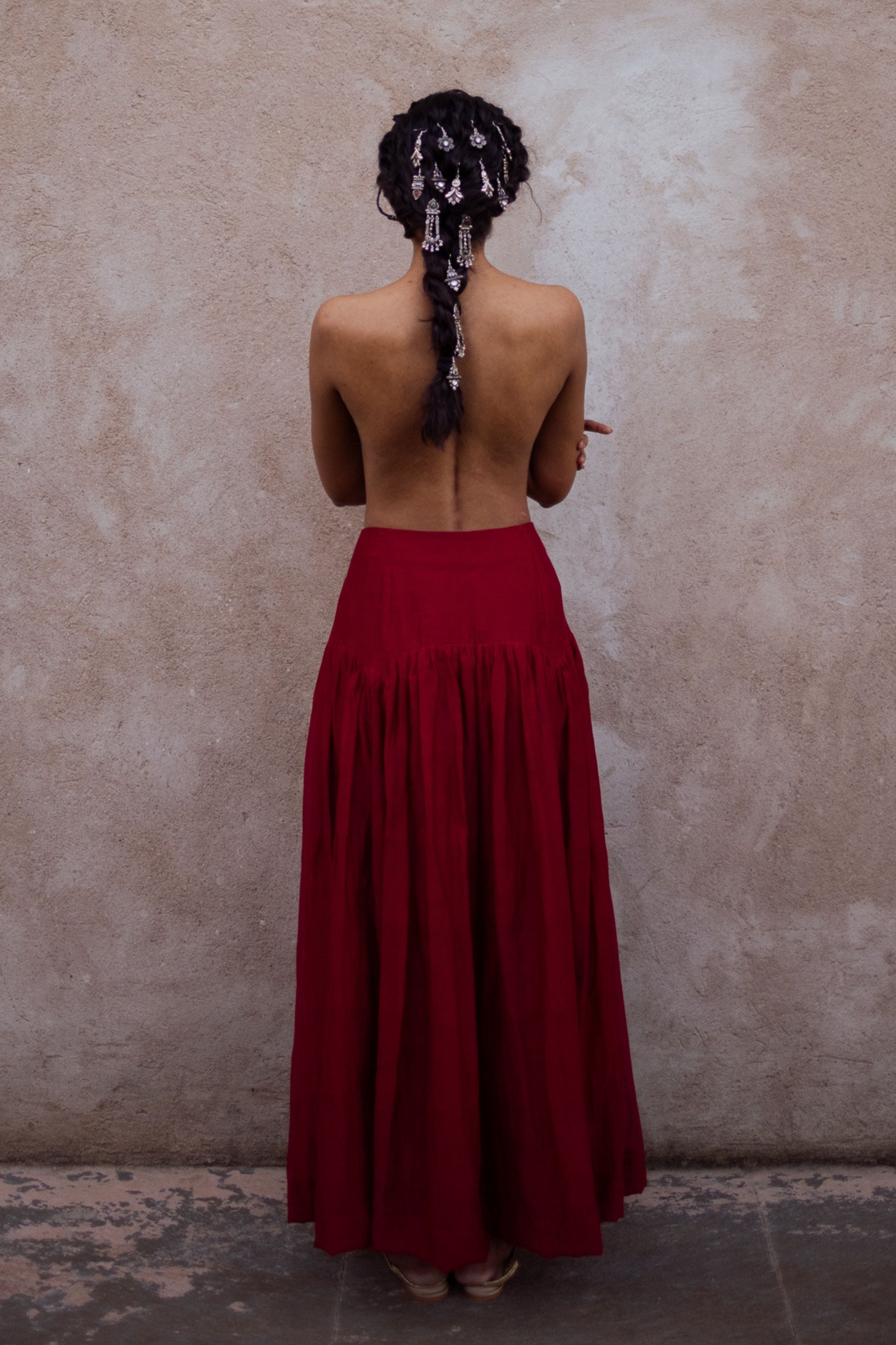 Dina Gathered Skirt