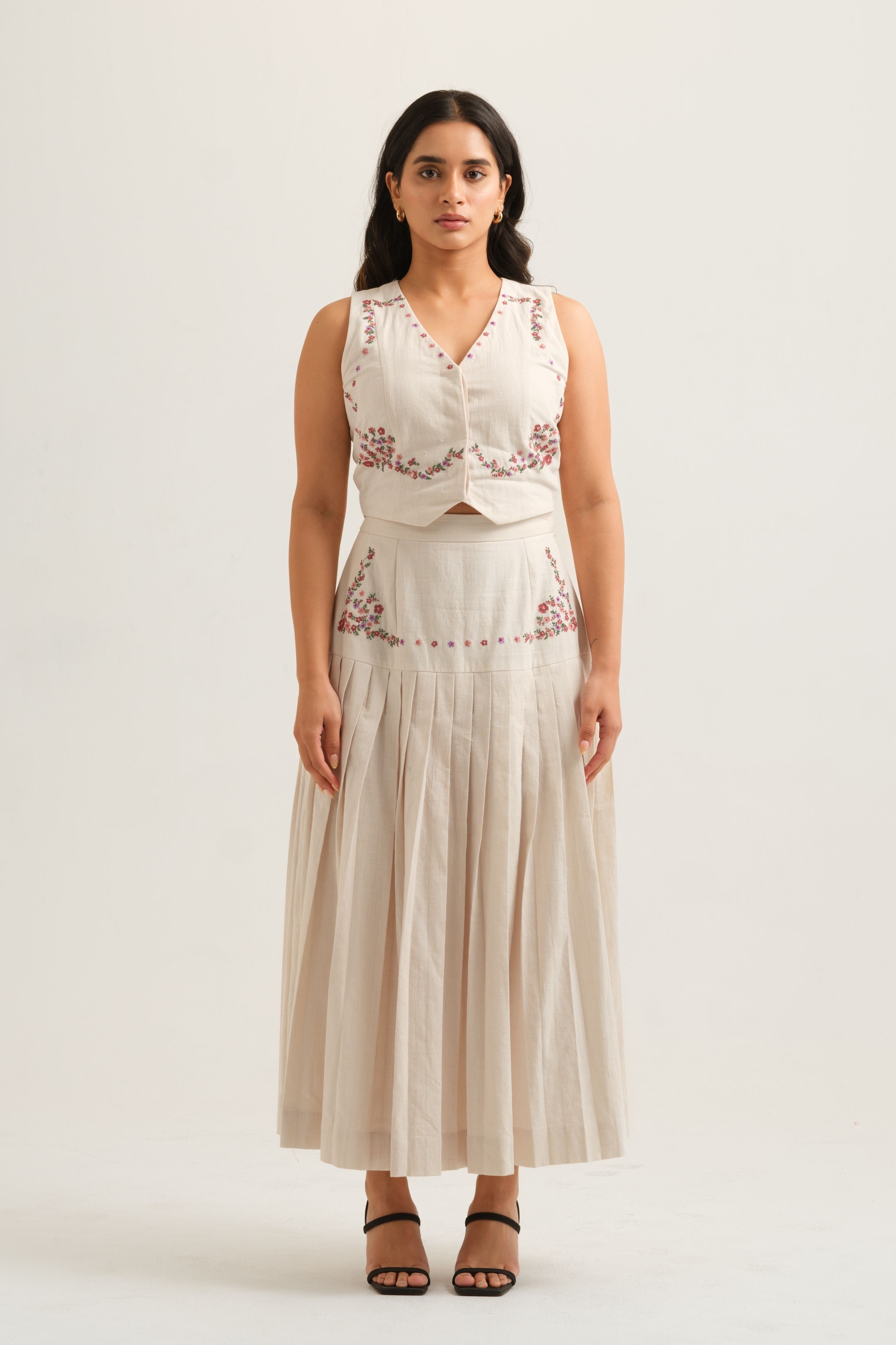 Adira Pleated Skirt