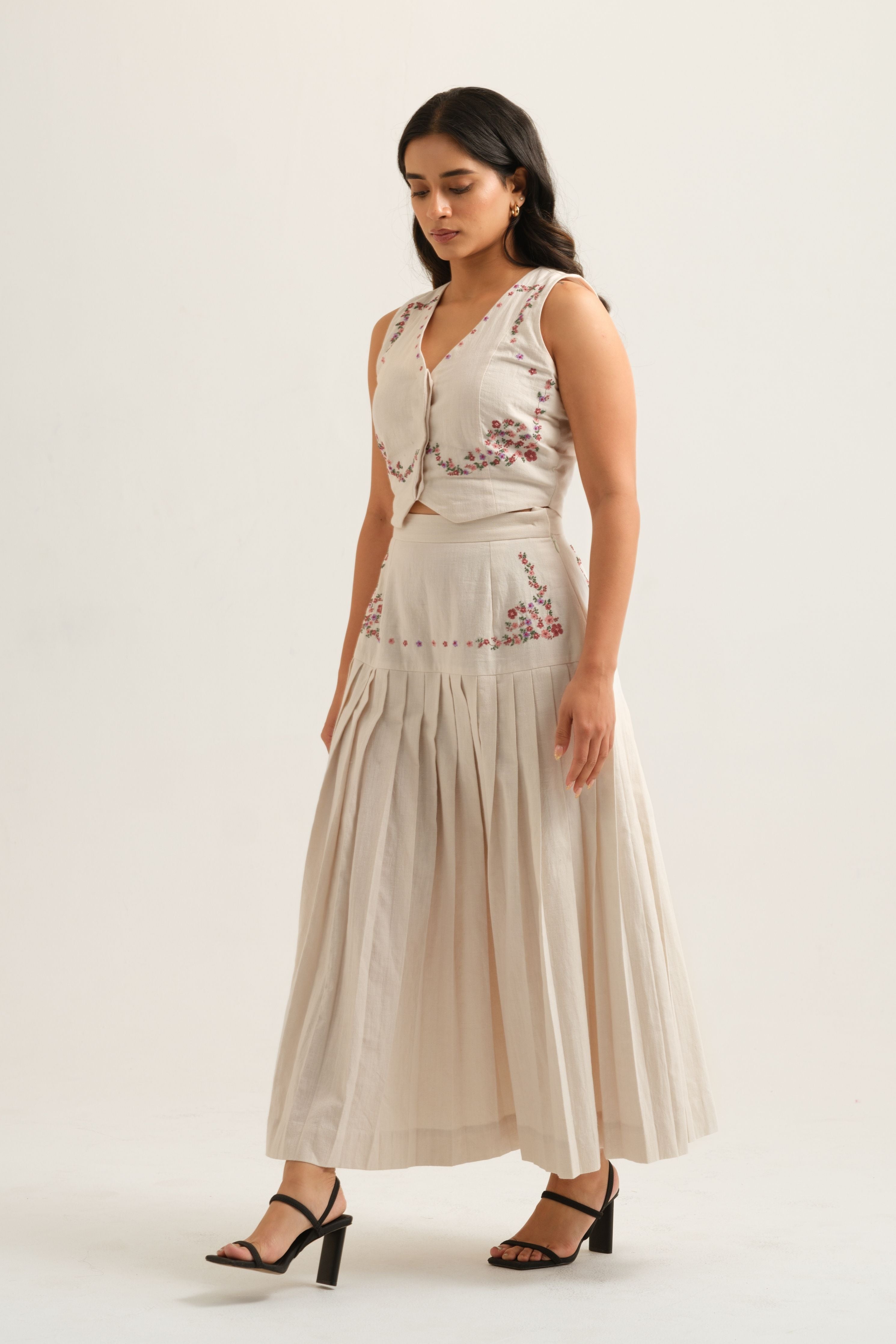 Adira Pleated Skirt