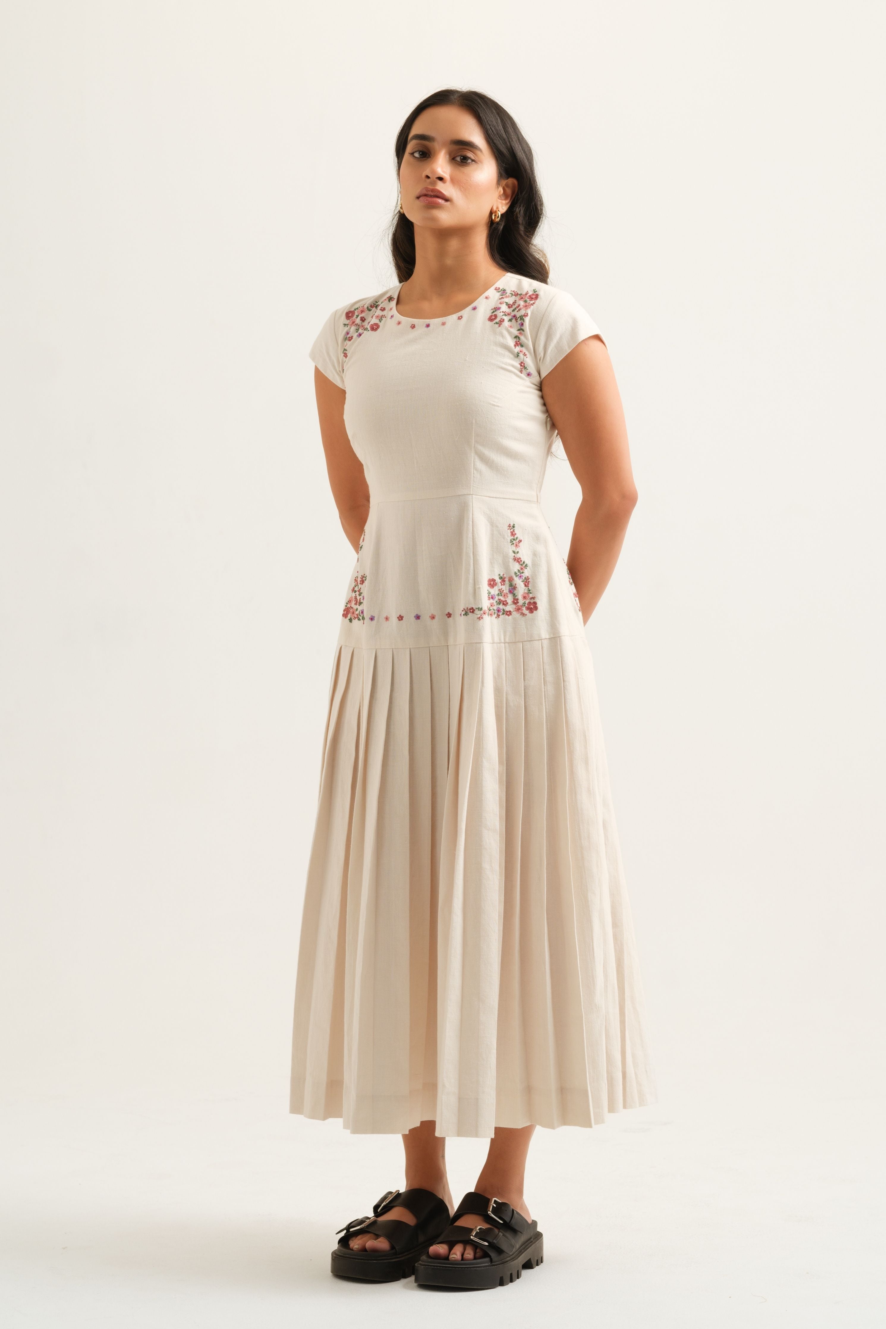 Nuri Pleated Dress