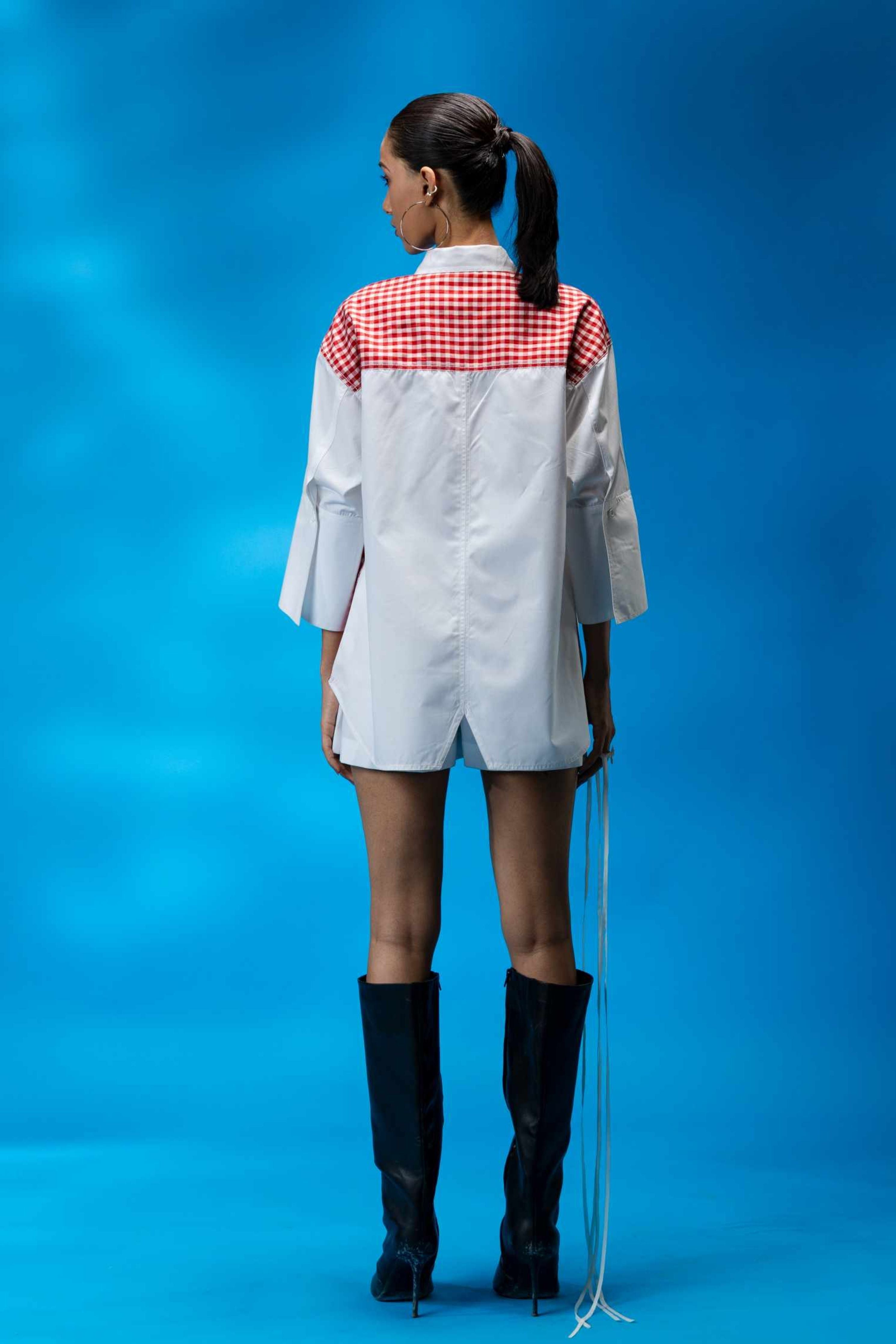TUBEROSE Hand Embroidered Floral Shirt