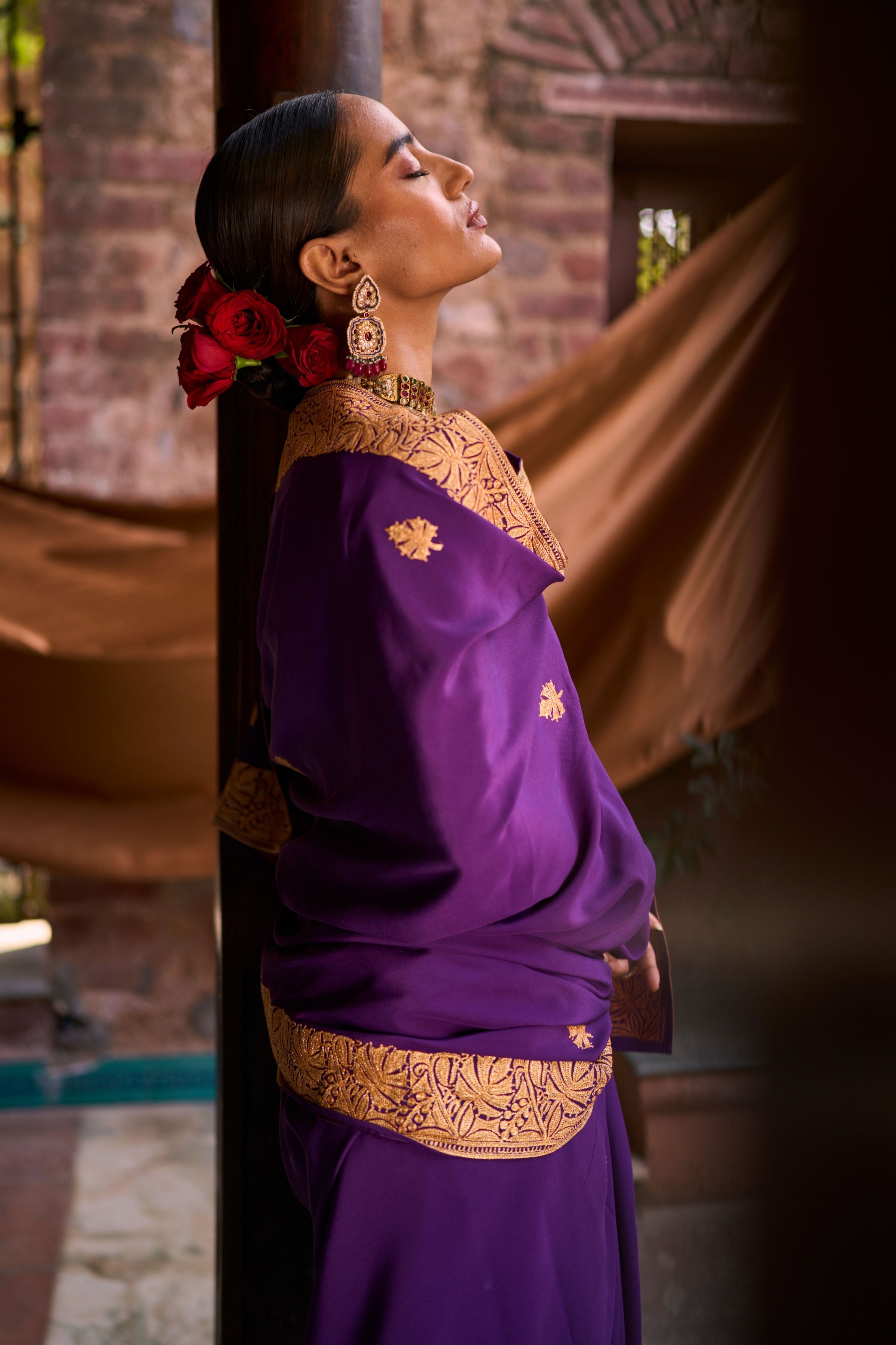 ISHITA DUTTA SHETH IN BANAFSHA SAREE