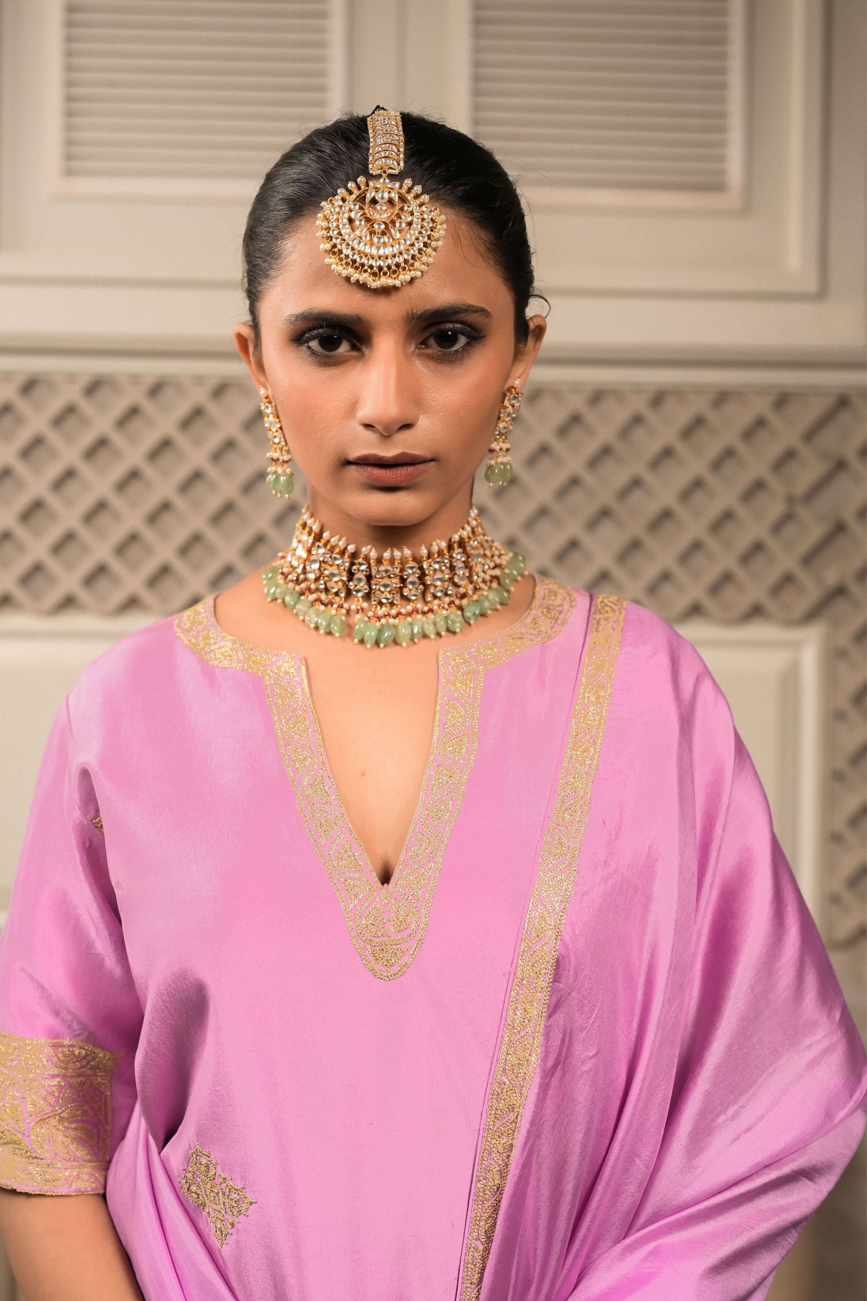 ‘Kumuda’ Lavender sharara set