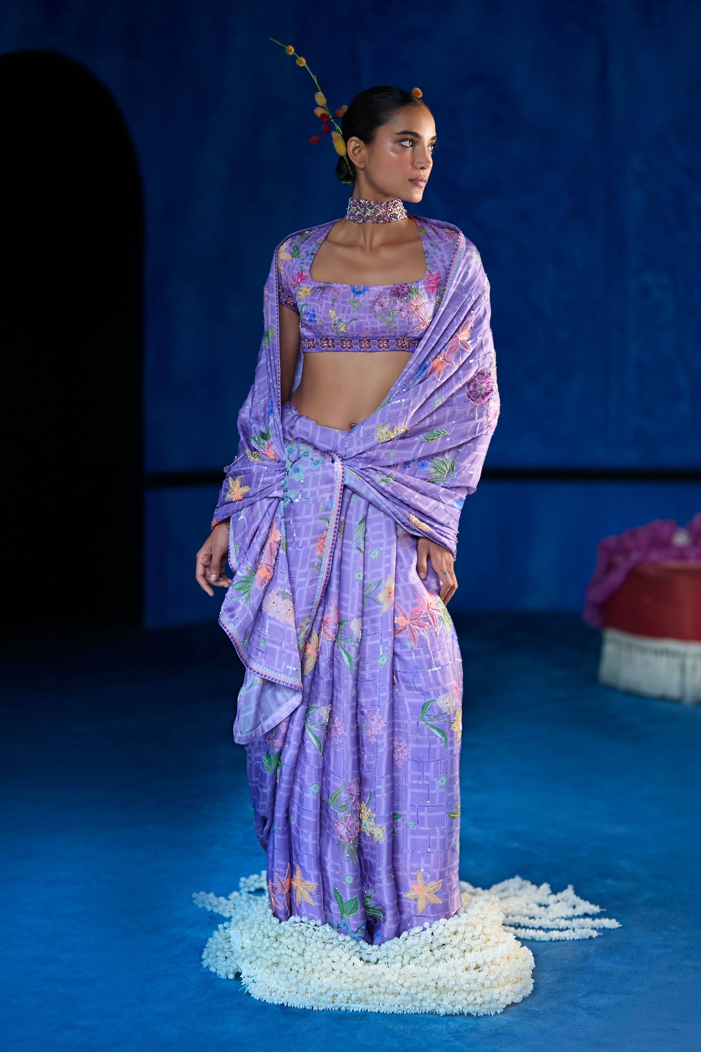 Moonlight Affair Saree