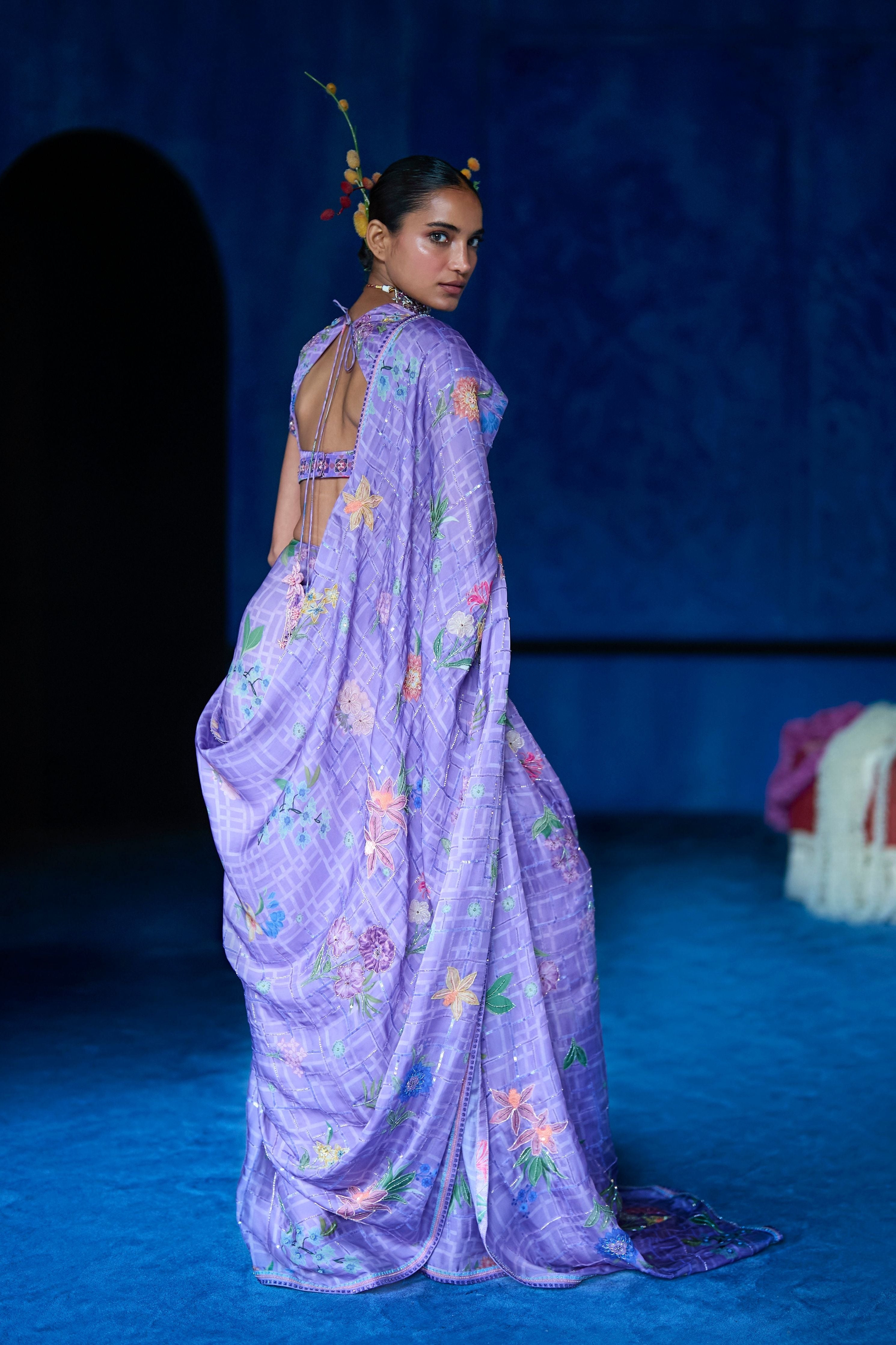 Moonlight Affair Saree