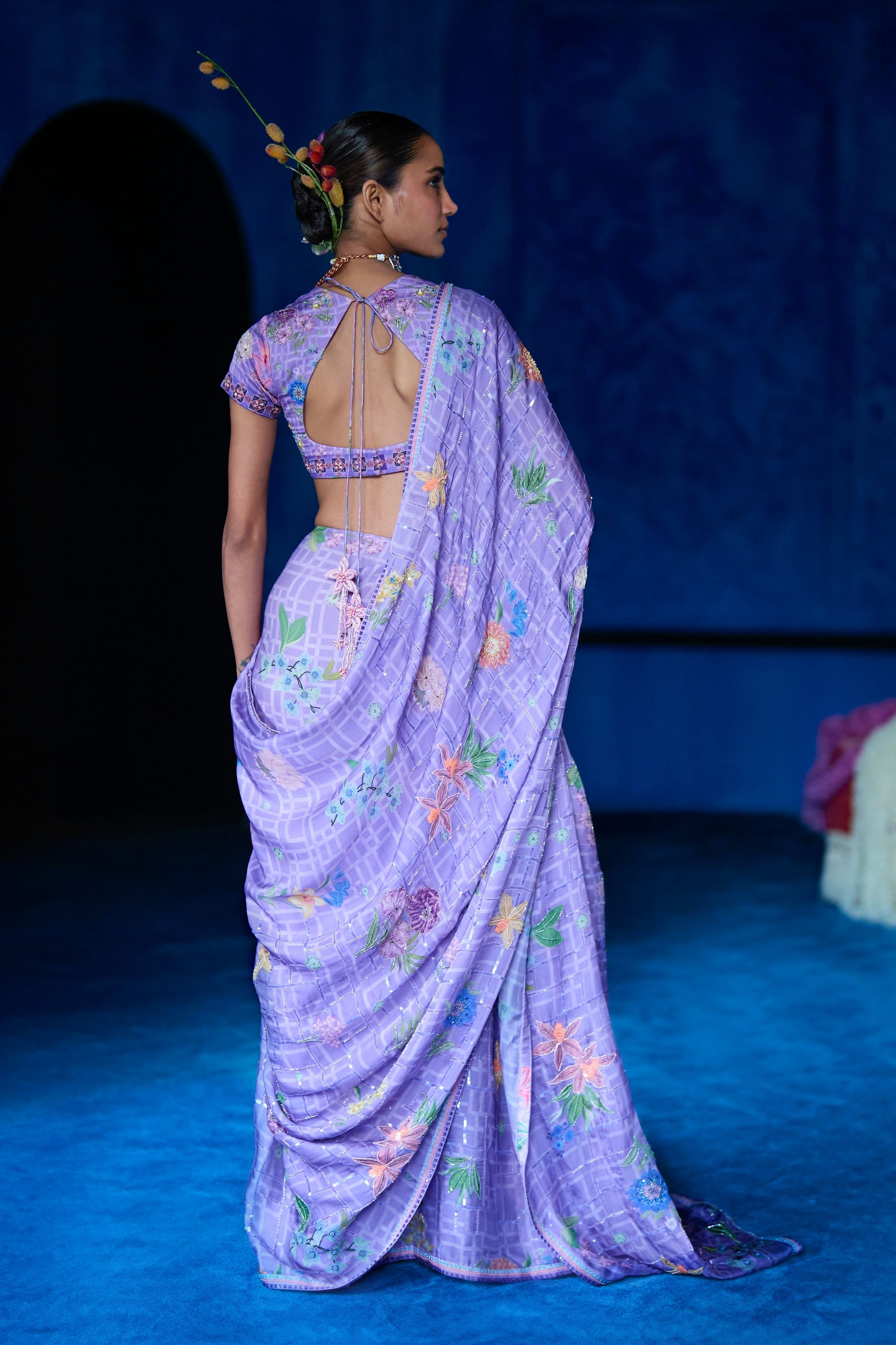 Moonlight Affair Saree