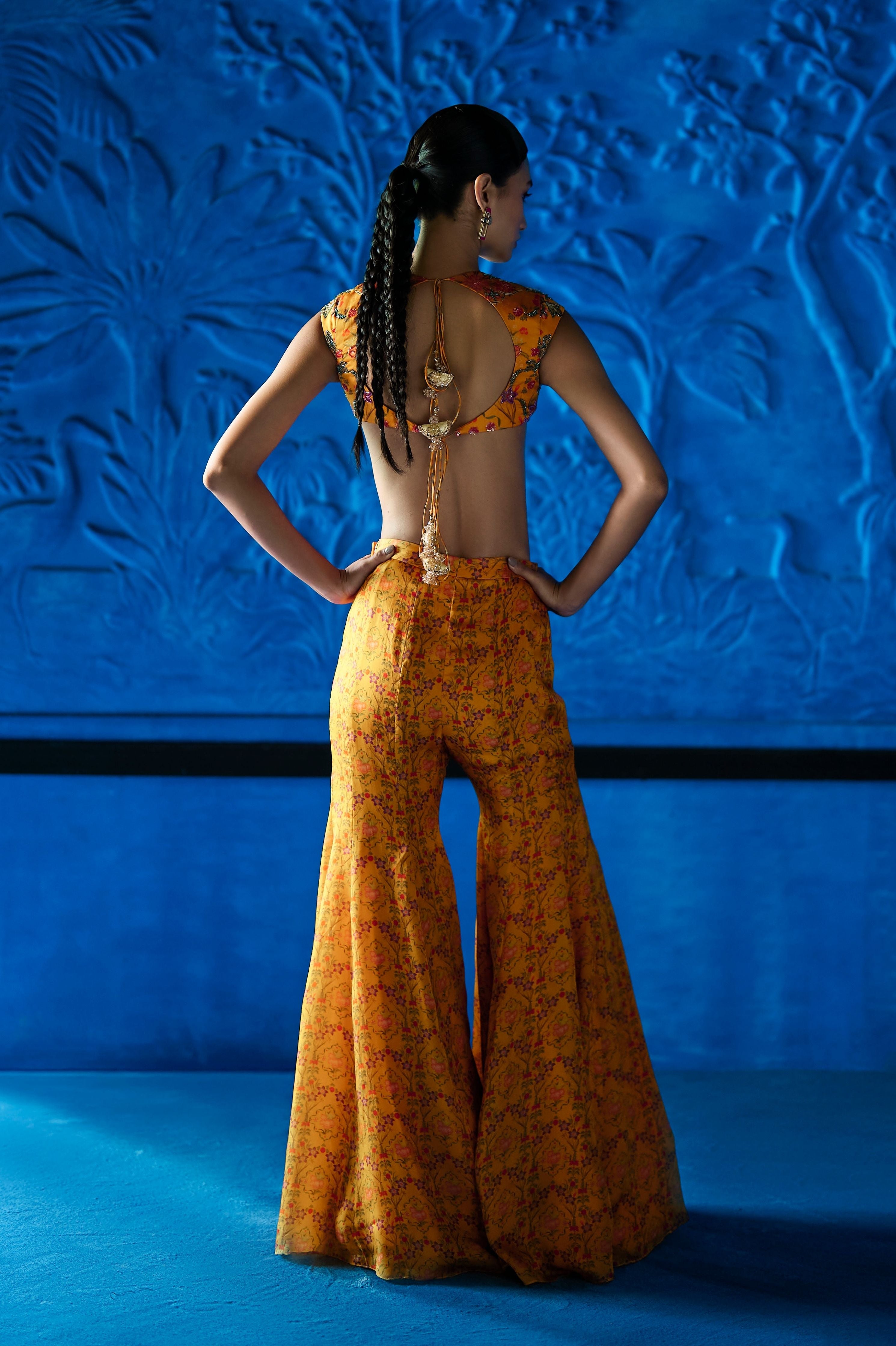 Morning Radiance Sharara Set