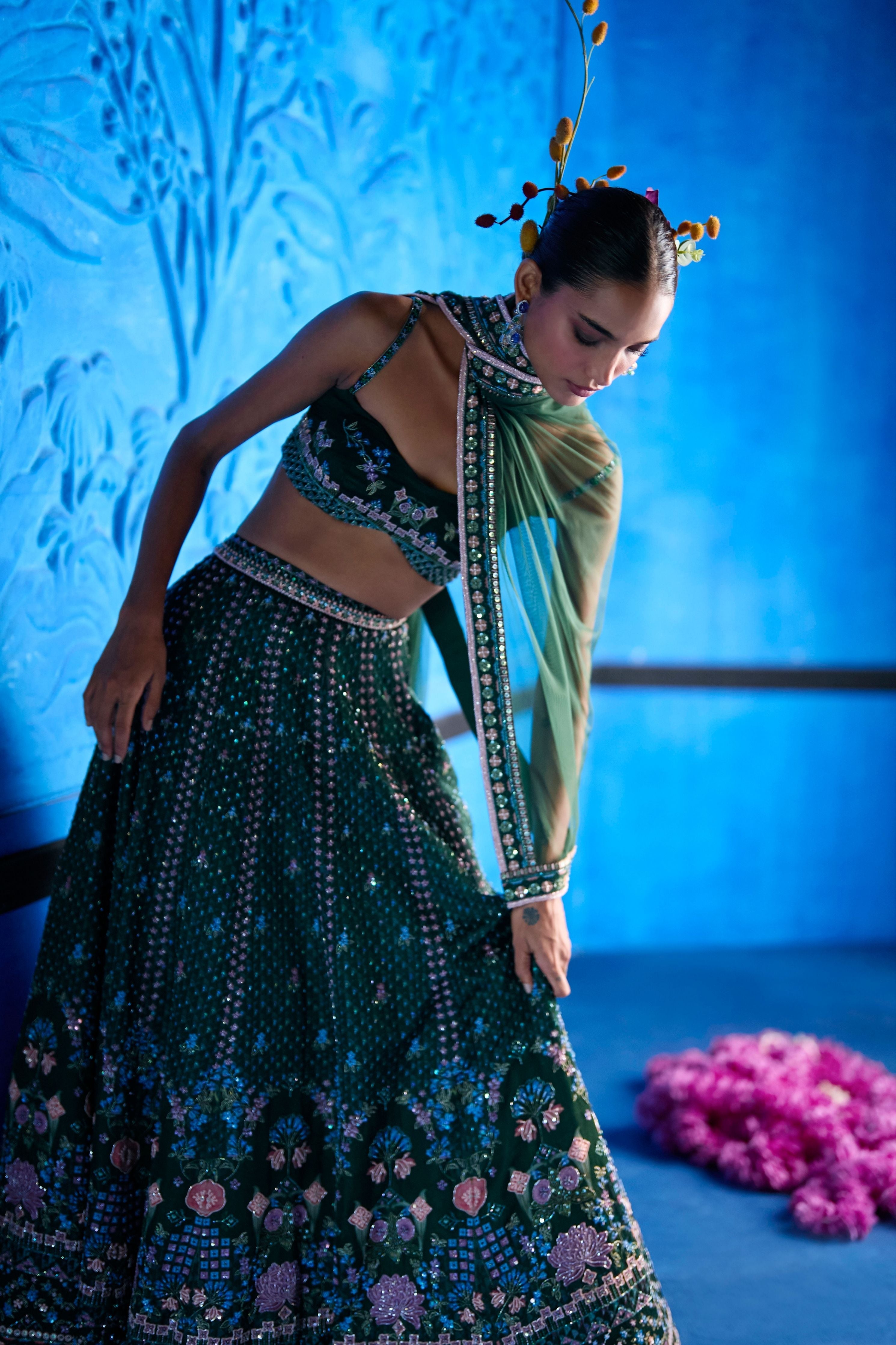 Her Secret Garden Lehenga Set