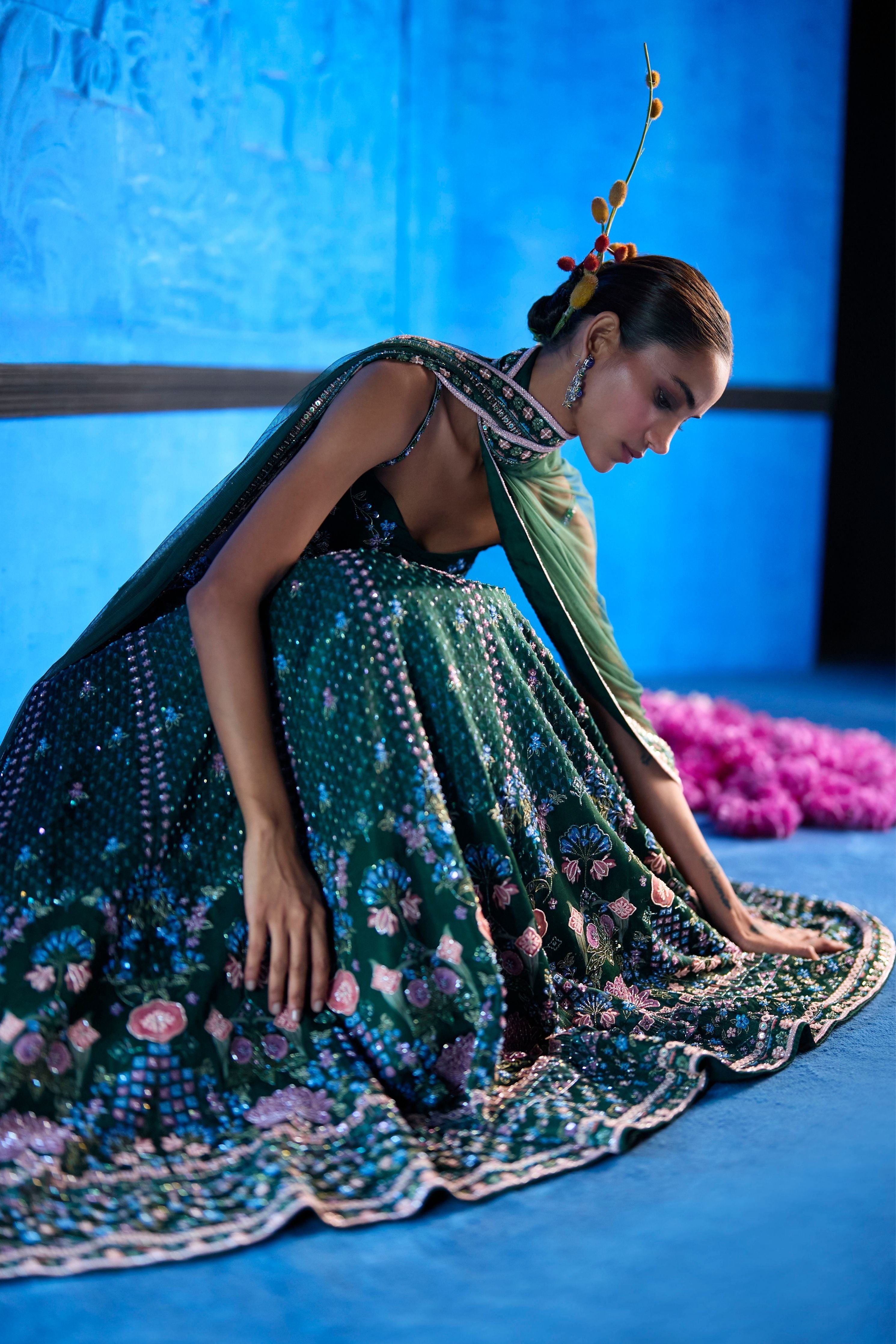 Her Secret Garden Lehenga Set