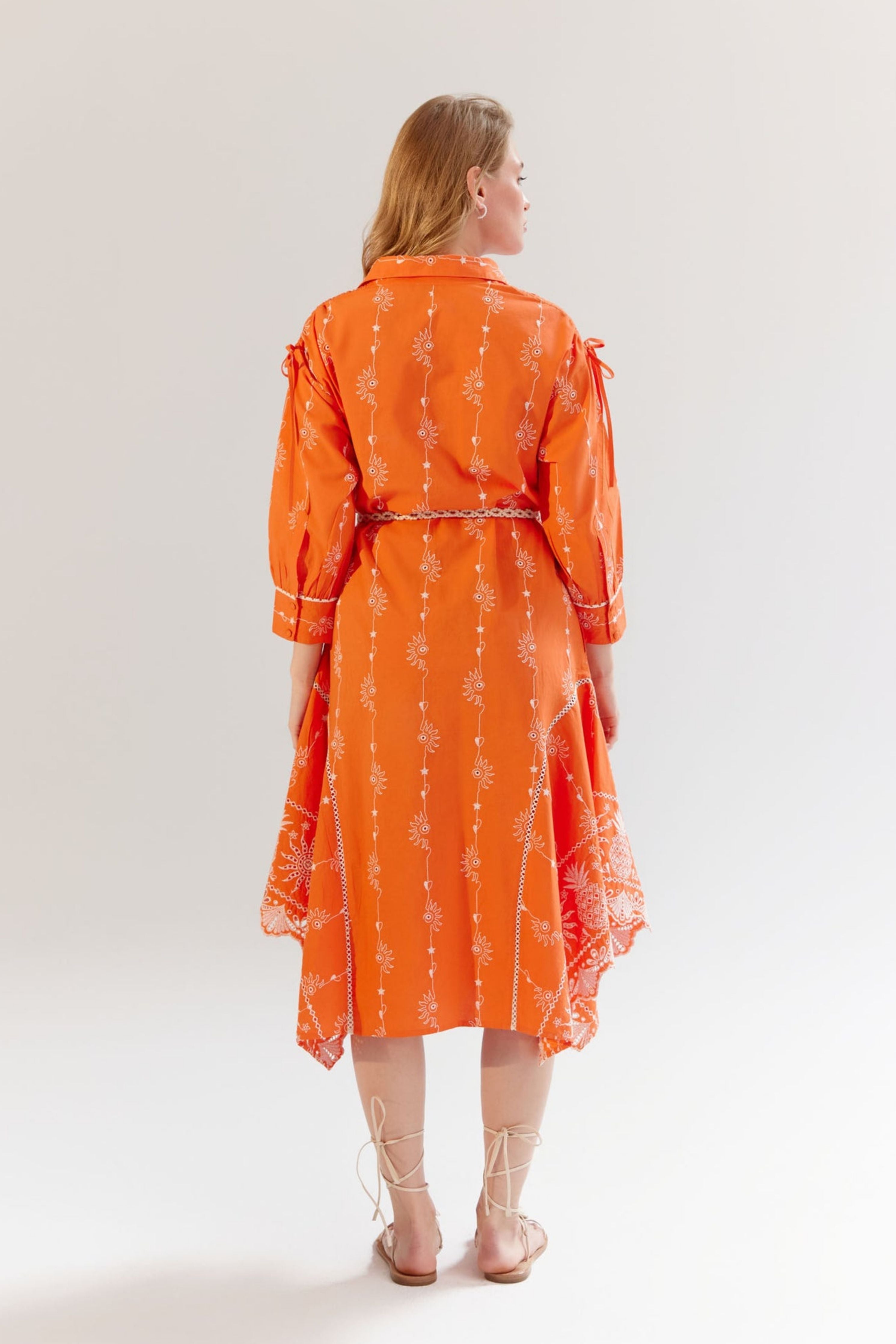 Tangerine Alba Maxi Dress