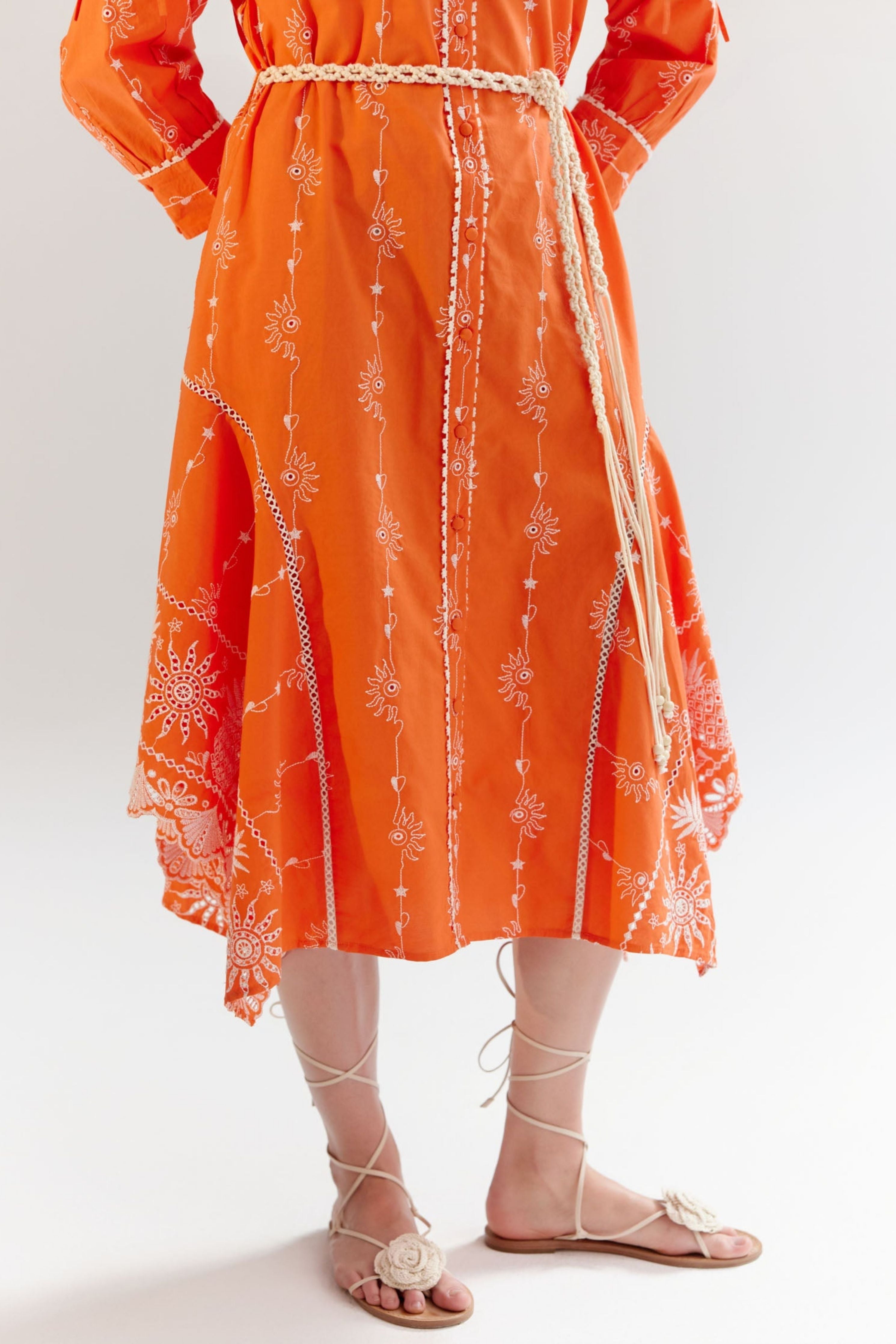 Tangerine Alba Maxi Dress