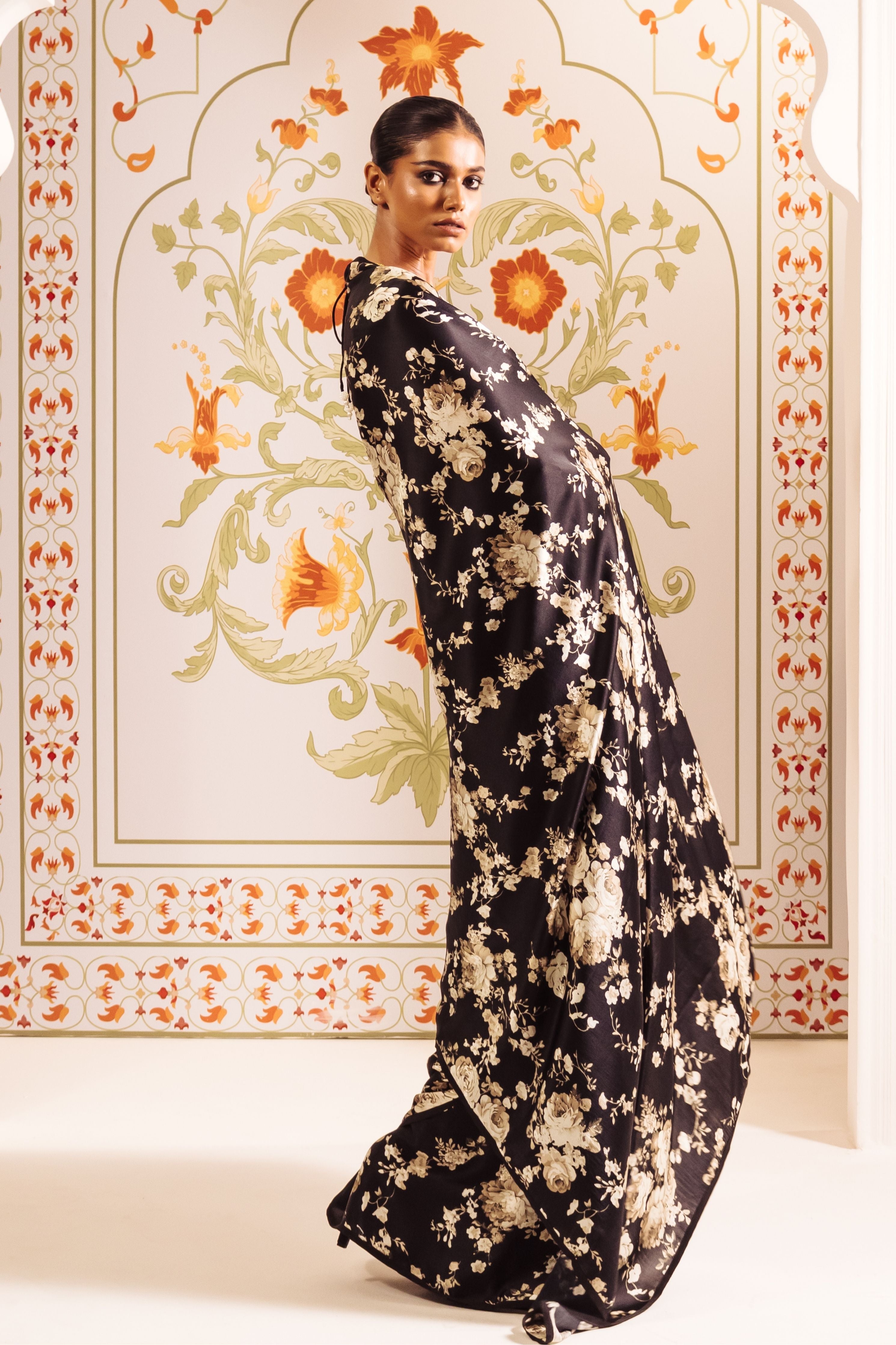 Tara Black Saree