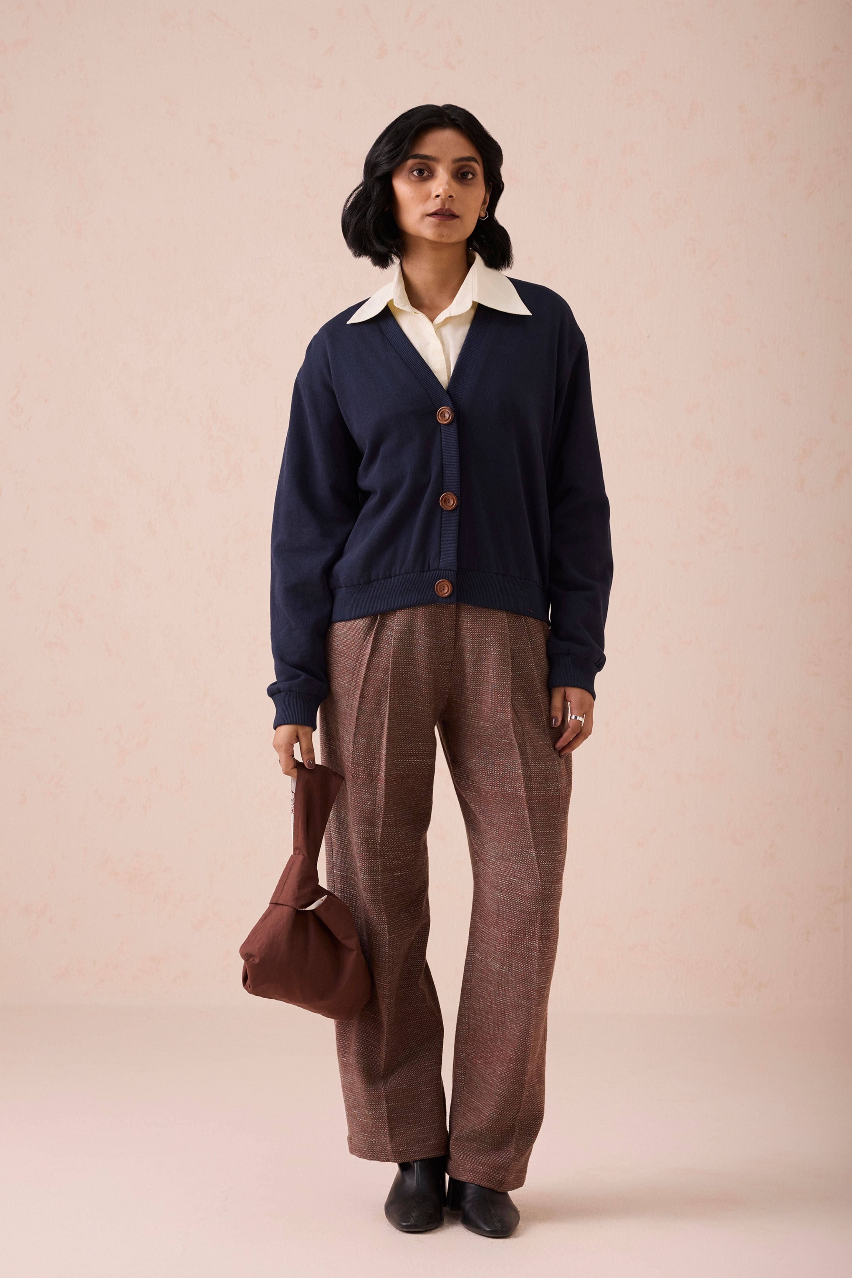 The Artist Organic Cotton Fleece Knit Sweater