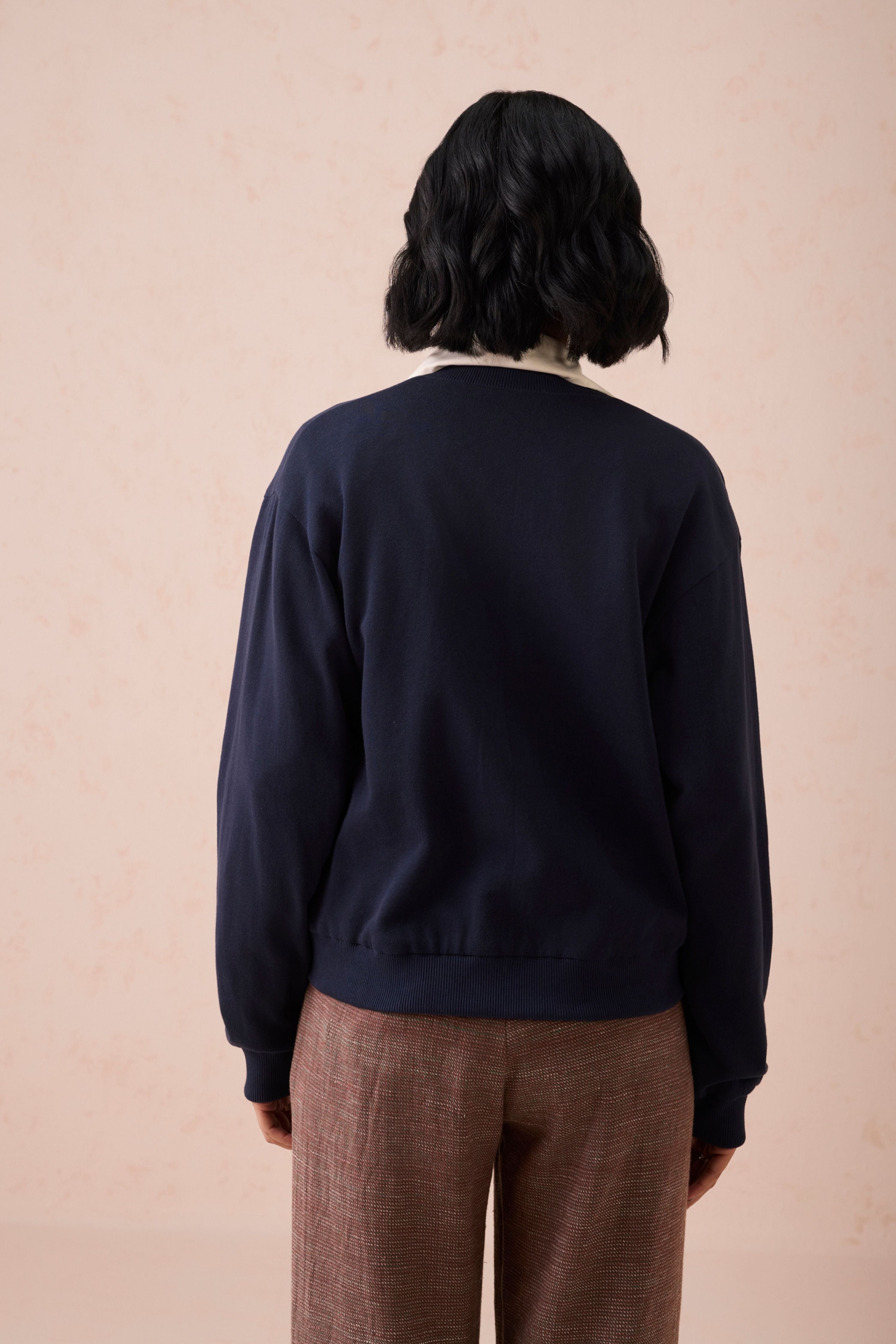 The Artist Organic Cotton Fleece Knit Sweater