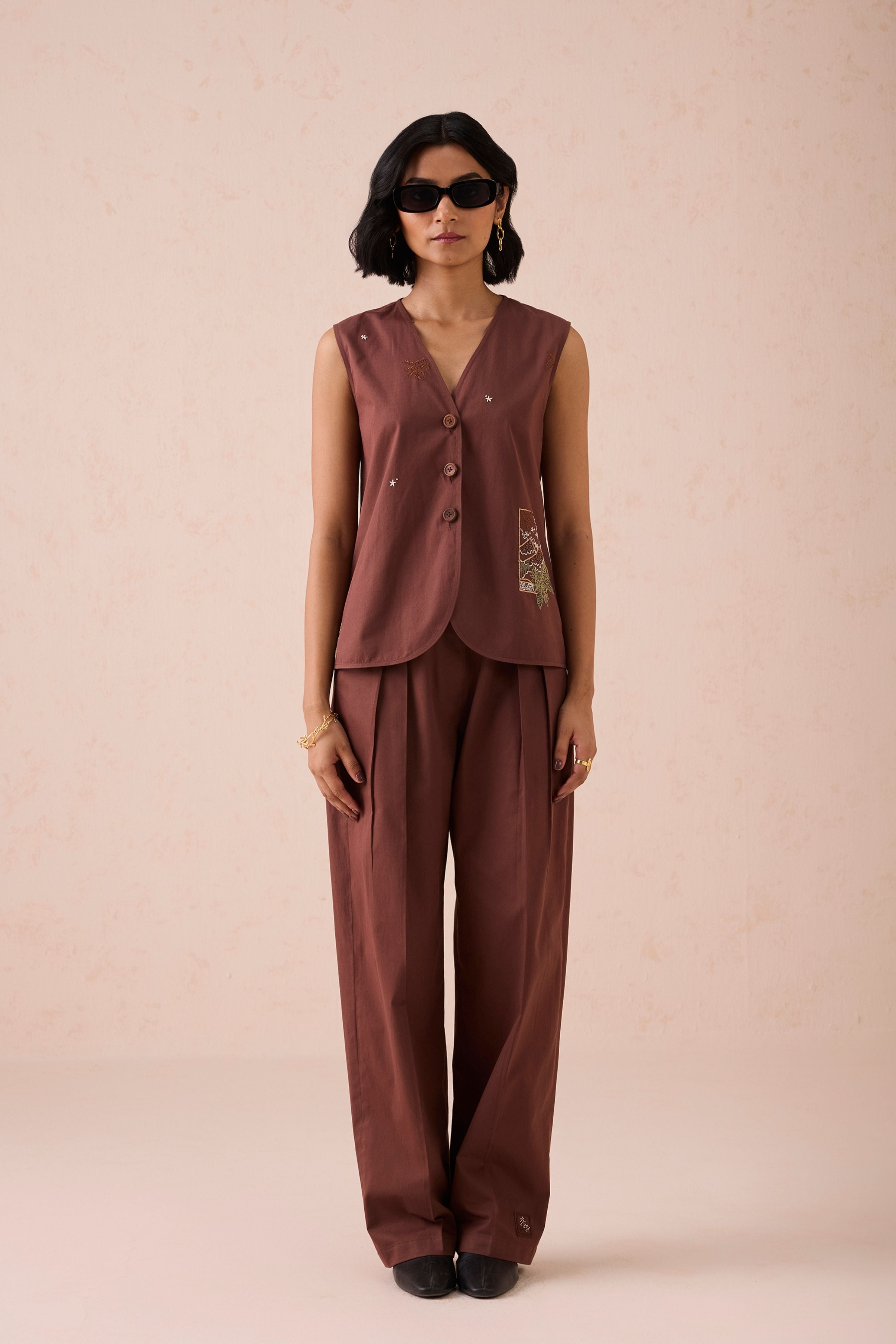 The Bright Beginnings Organic Cotton Waistcoat
