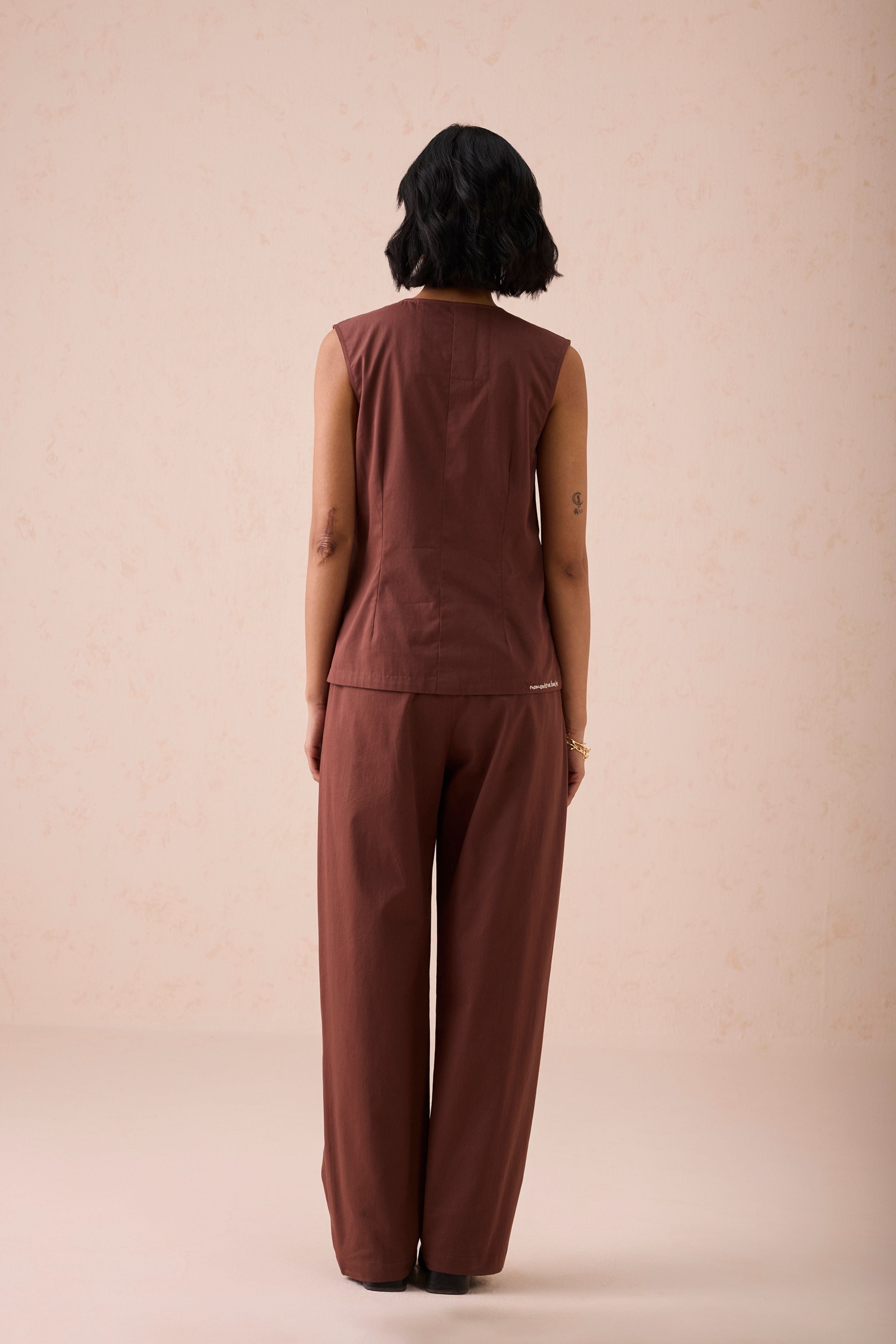 The Bright Beginnings Organic Cotton Waistcoat