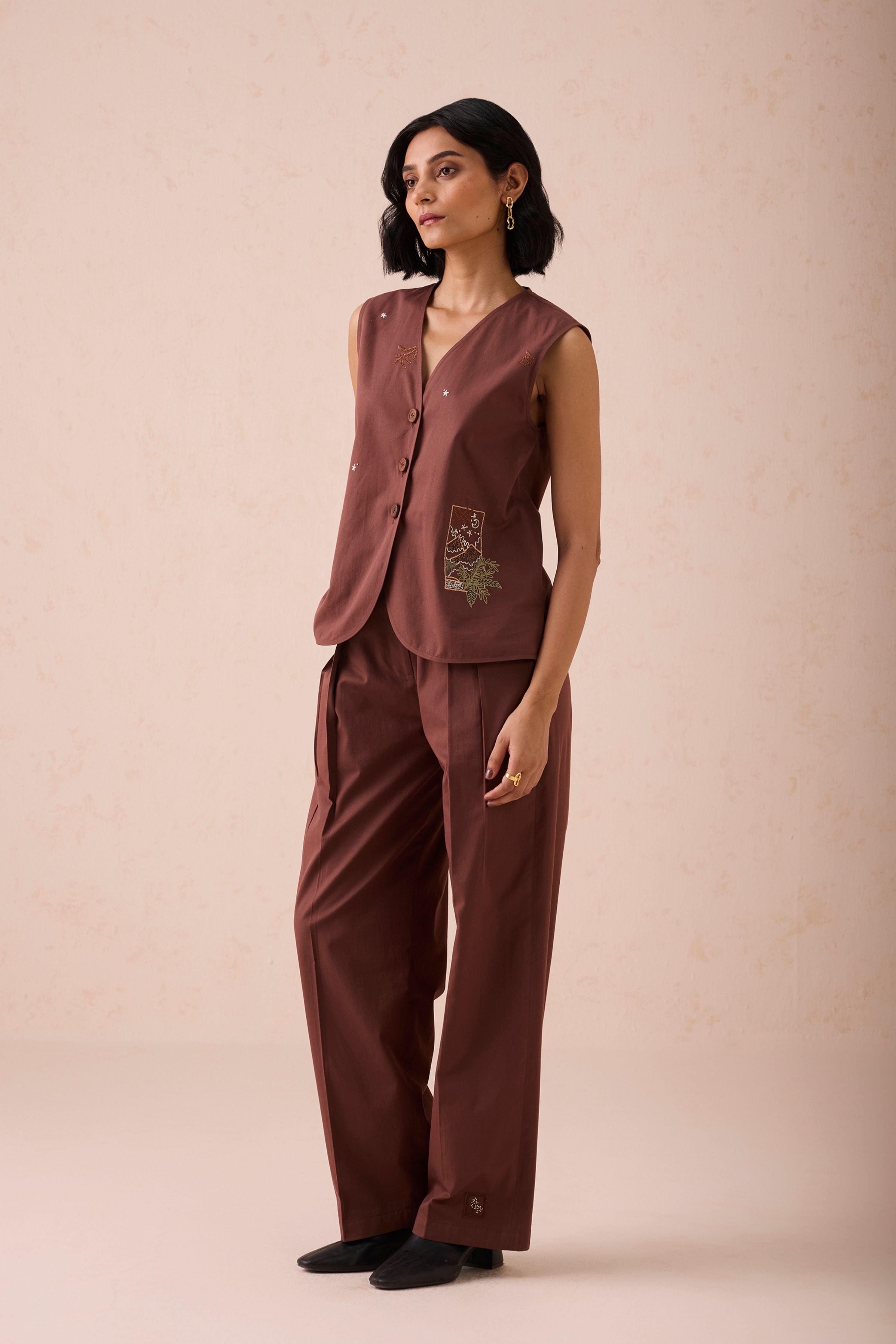 The Bright Beginnings Organic Cotton Waistcoat