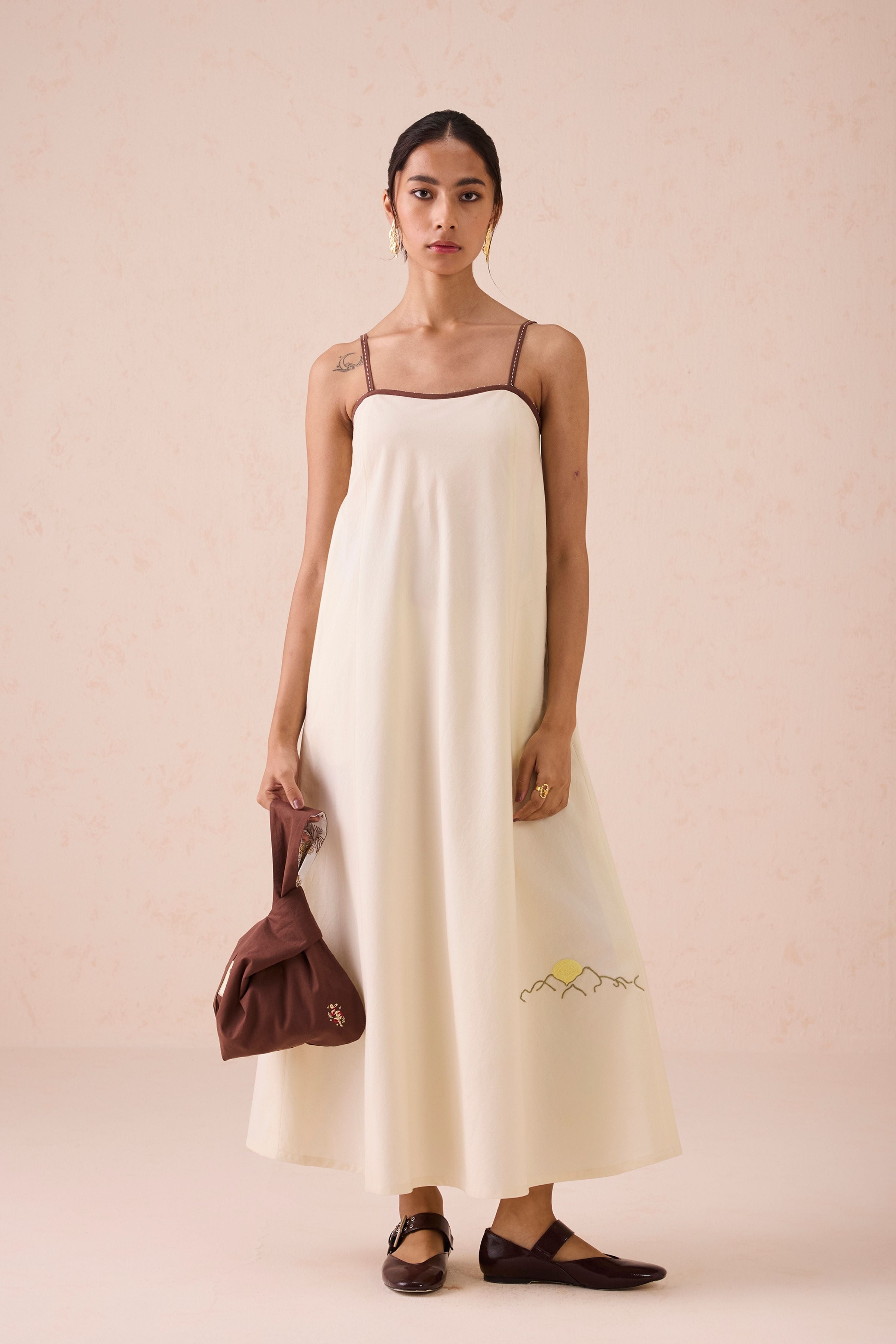 The Brunch Organic Cotton Maxi Dress