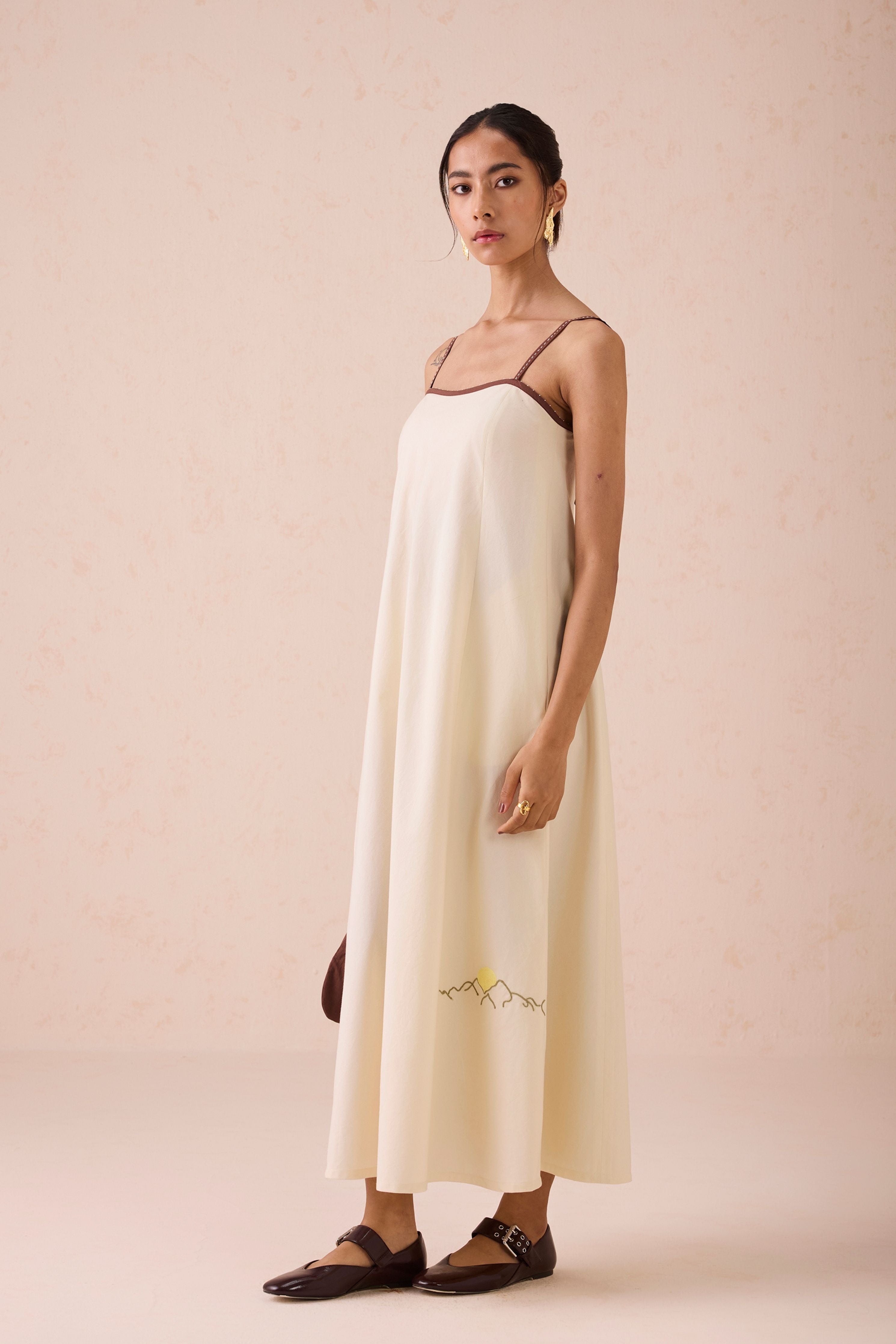 The Brunch Organic Cotton Maxi Dress