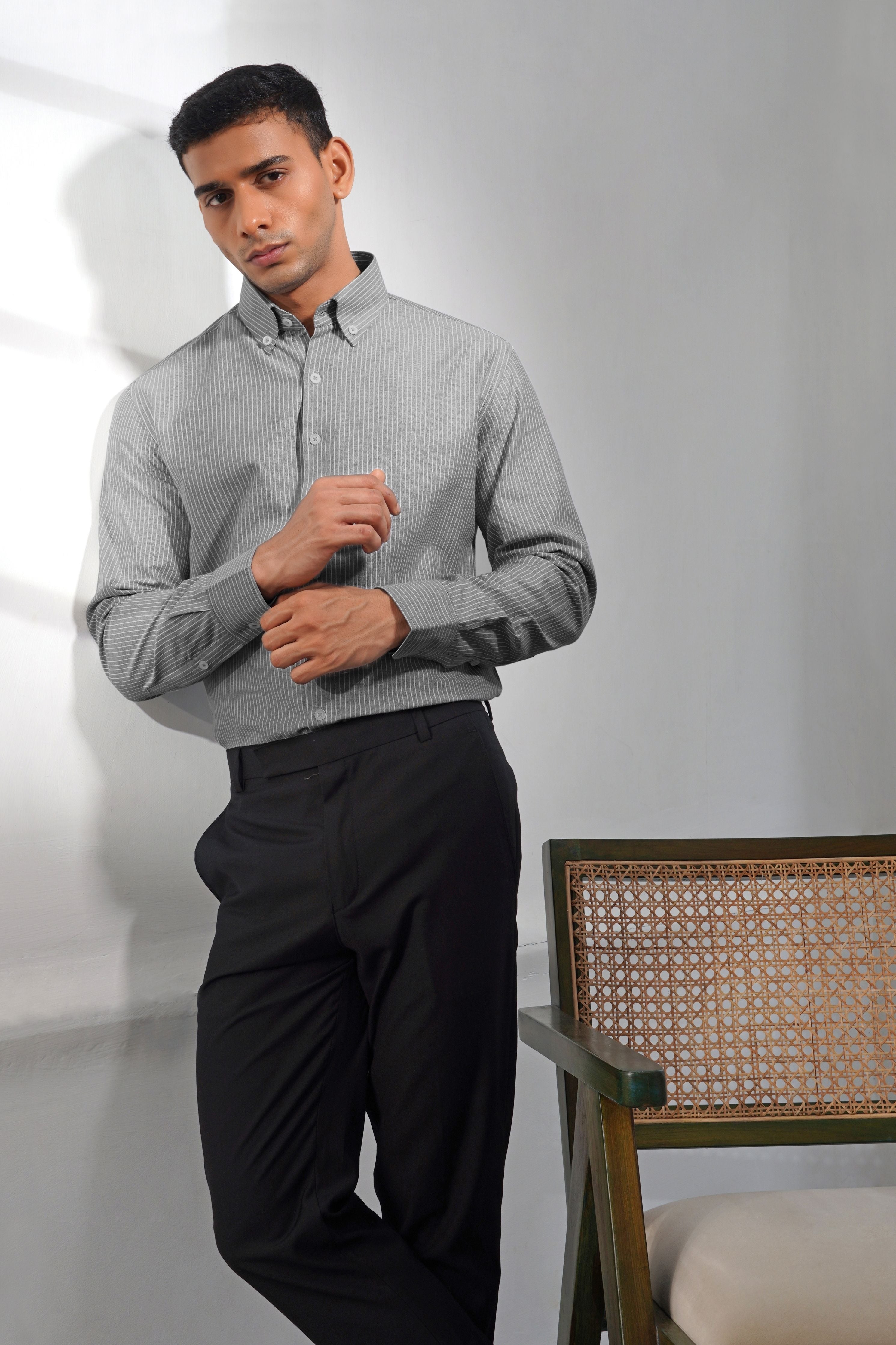 `The Cfo - Oxford Cotton Shirt