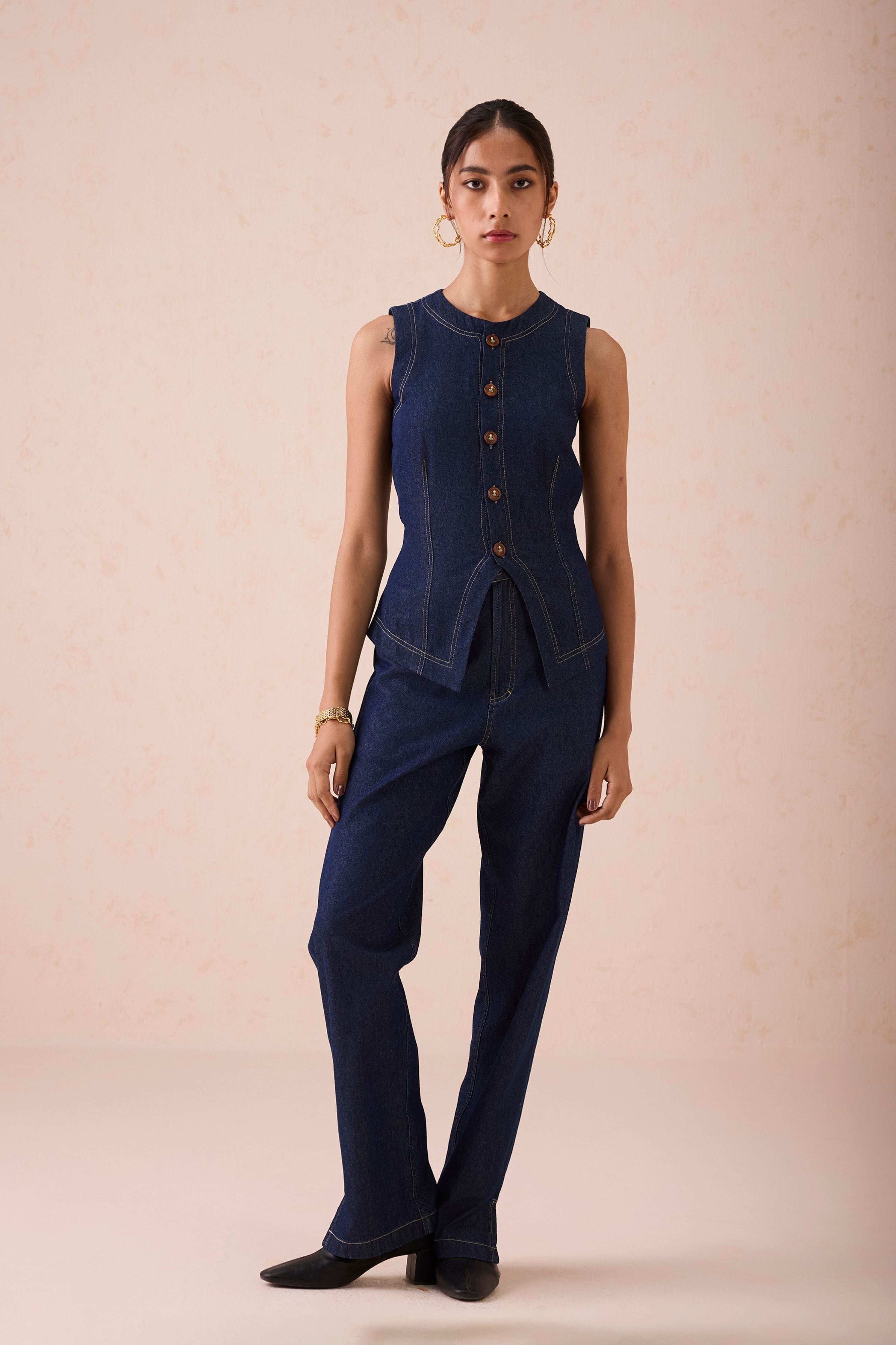 The Daydream Denim Waistcoat