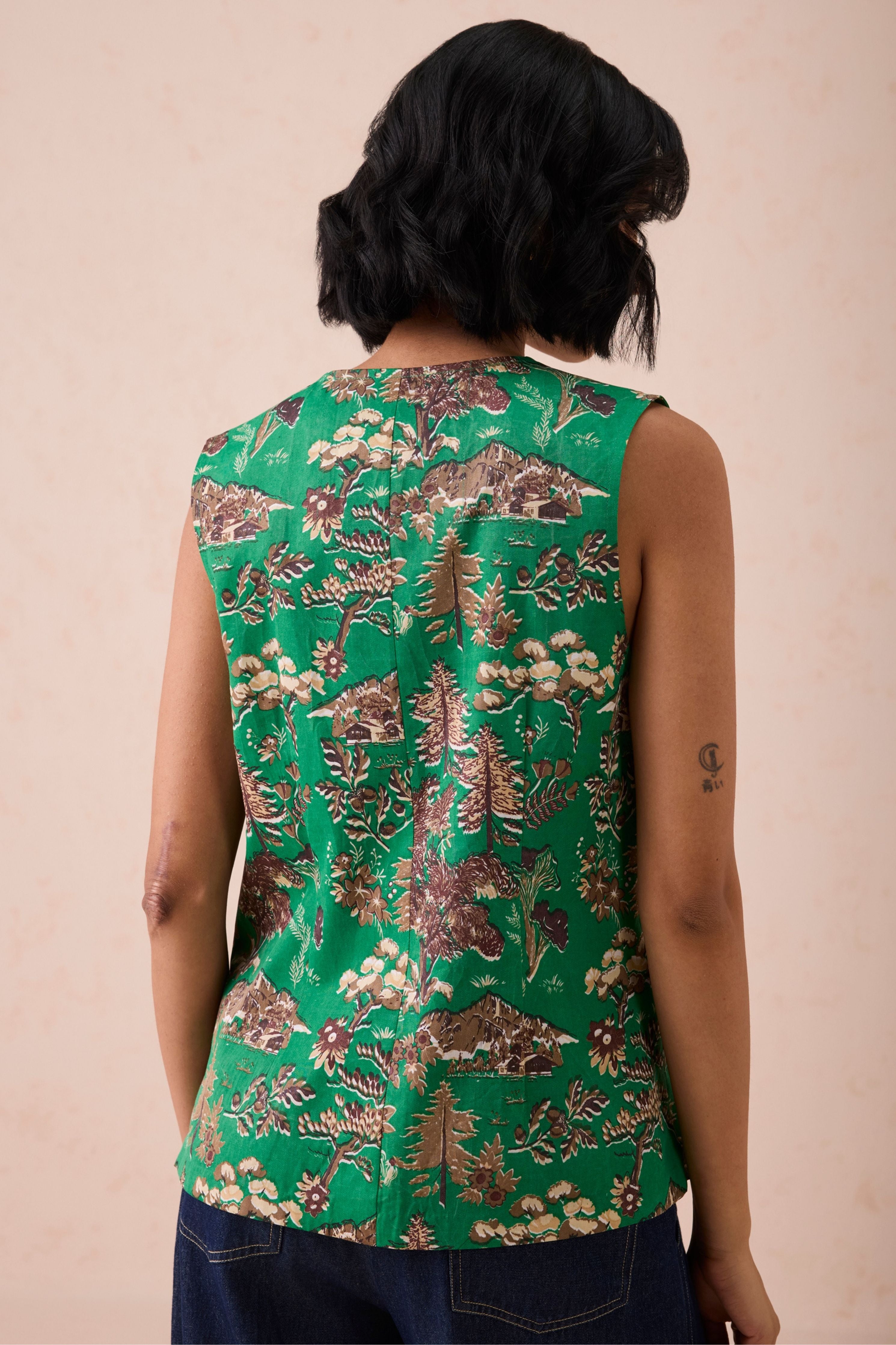 The Emerald Beginnings Tencel Waistcoat