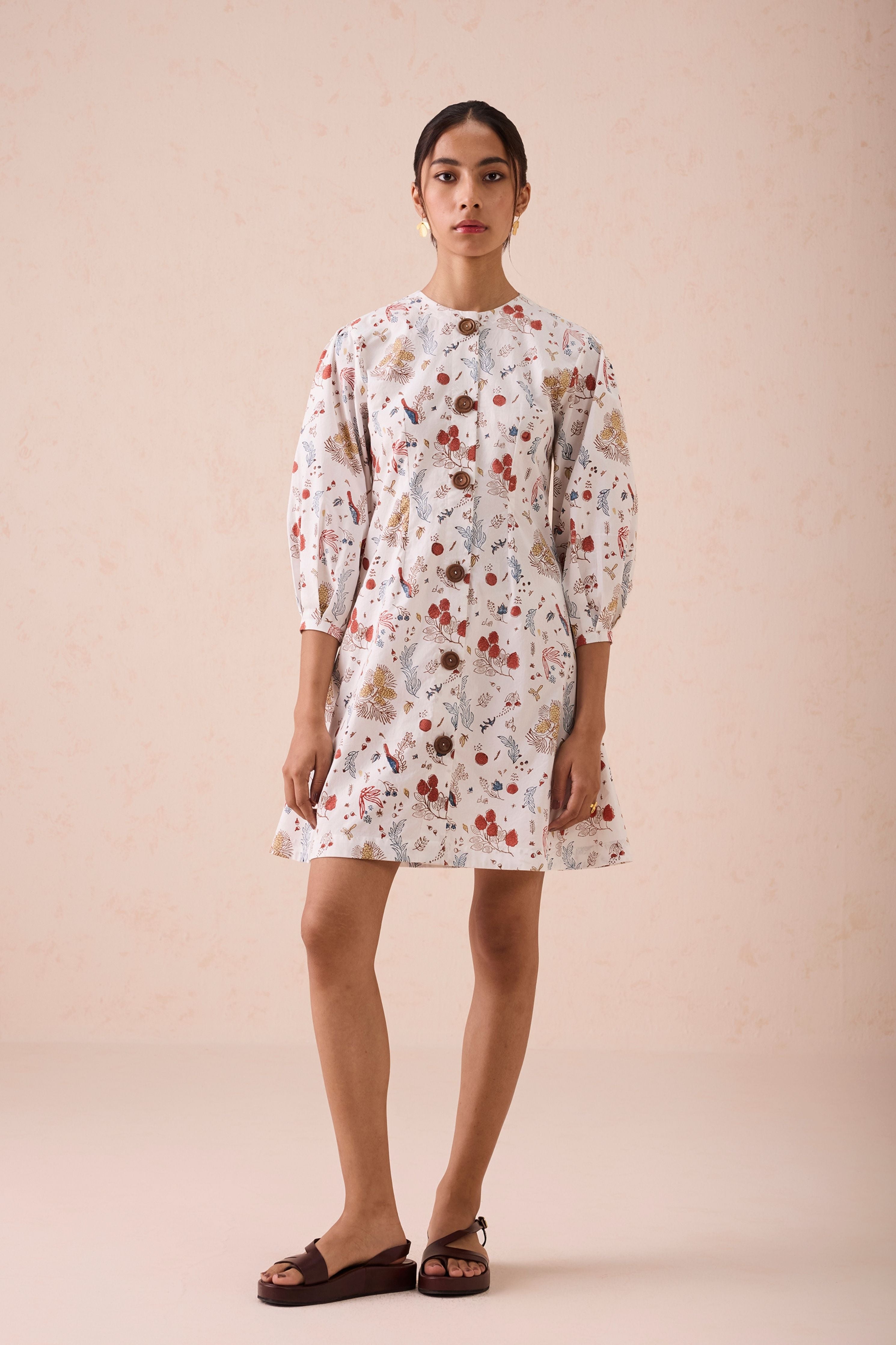 Forest Pine Organic Dress