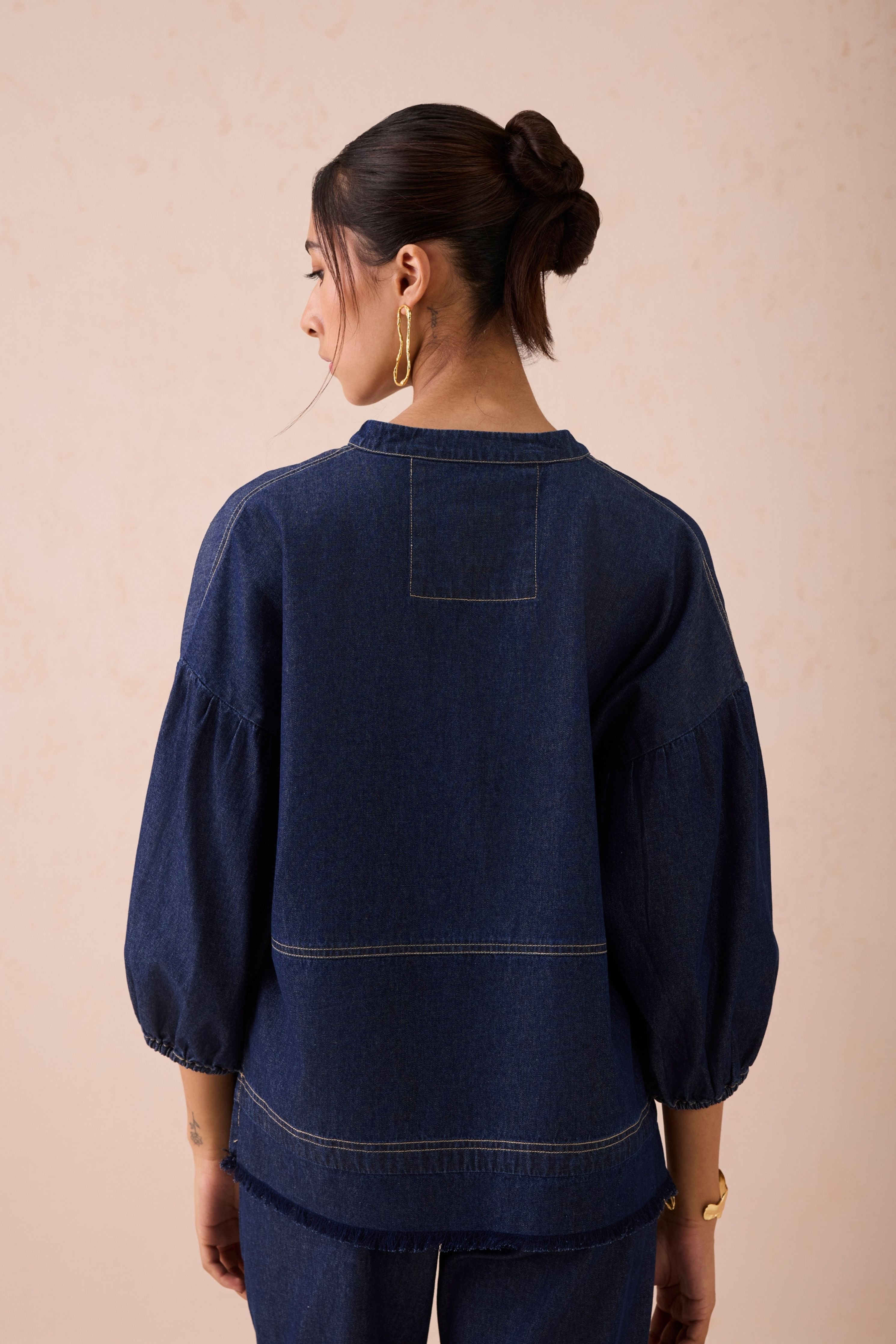 The Little Things Denim Blouse