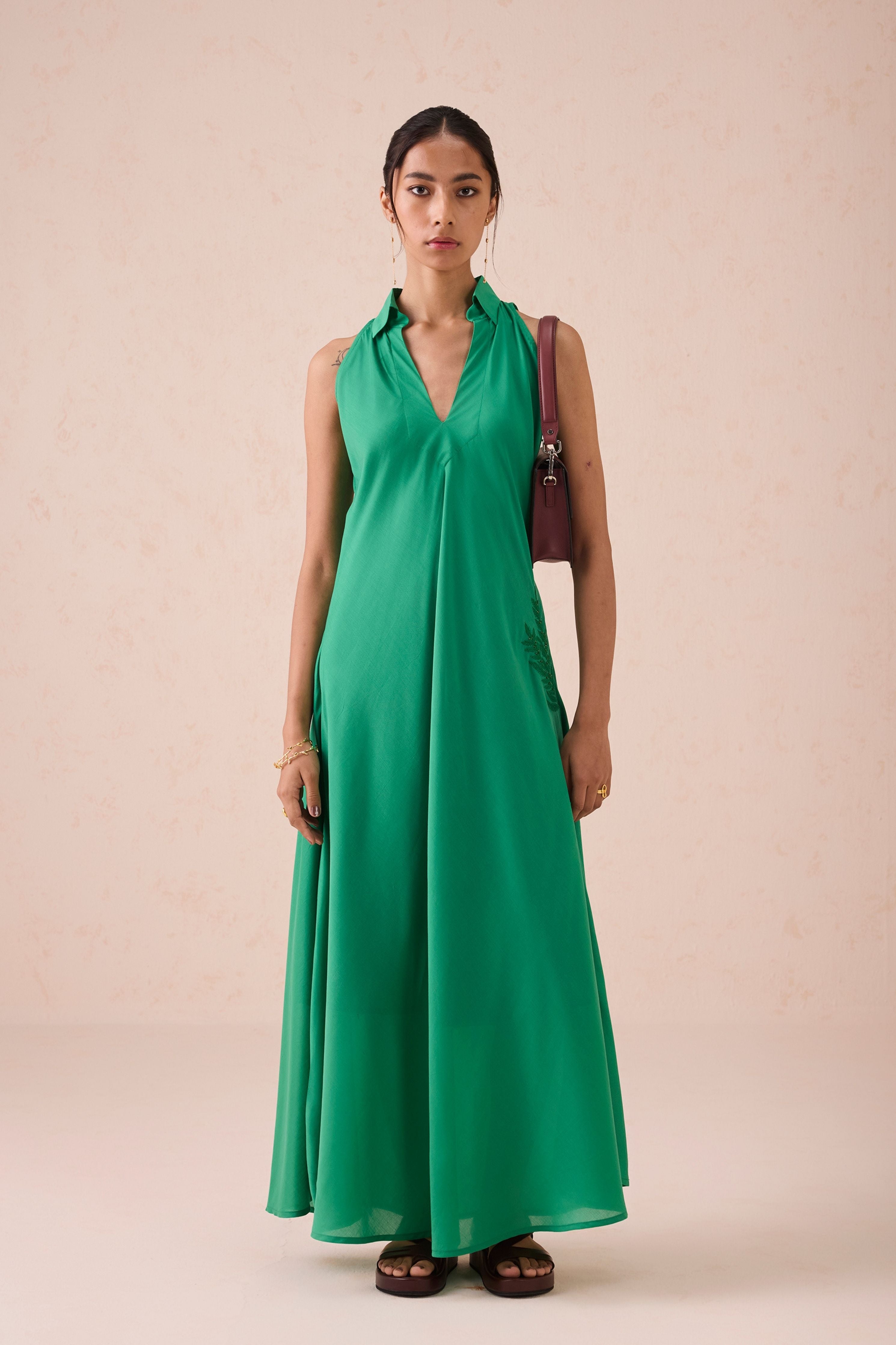 The Moment Lyocell Maxi Dress