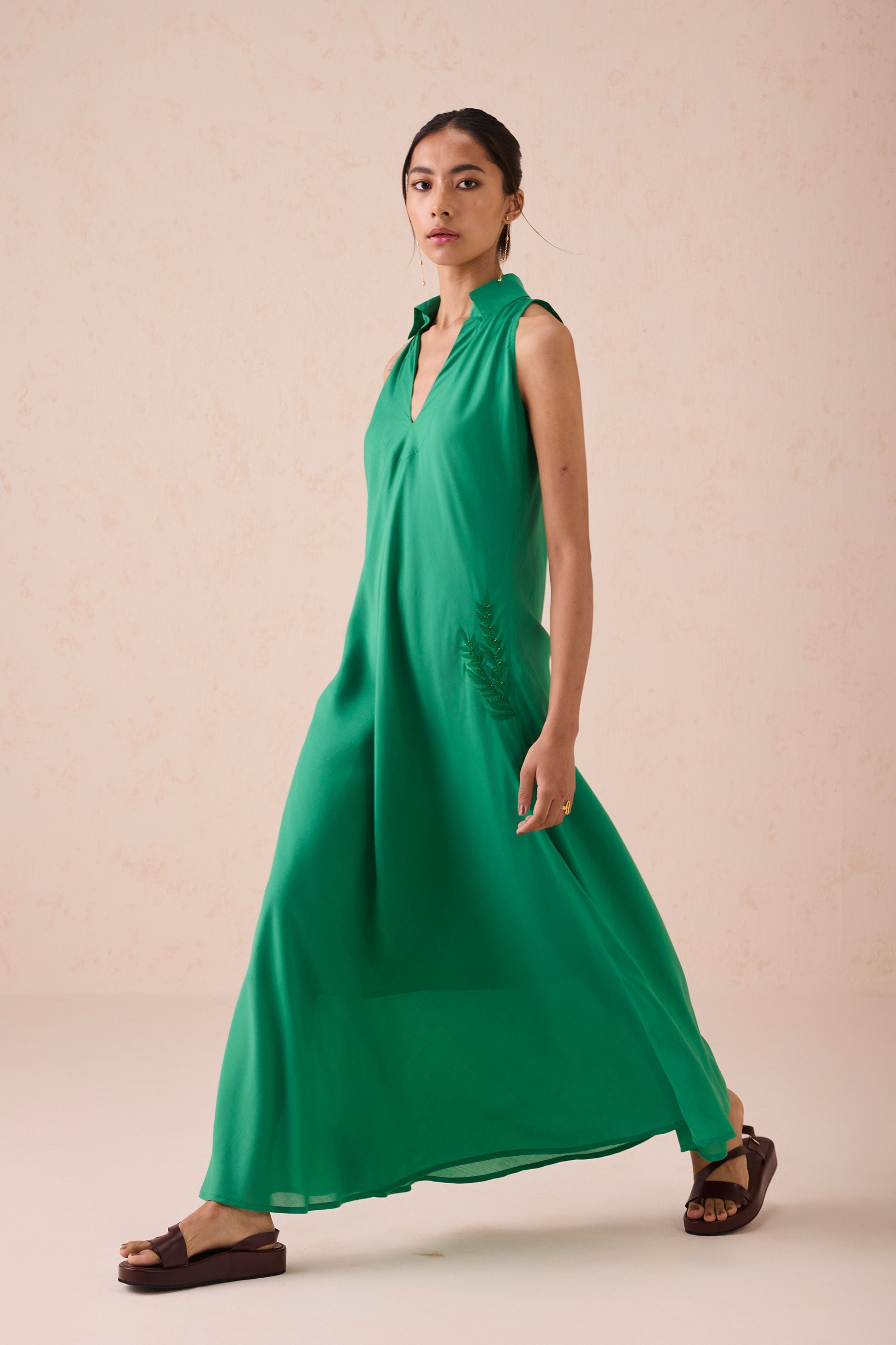 The Moment Lyocell Maxi Dress