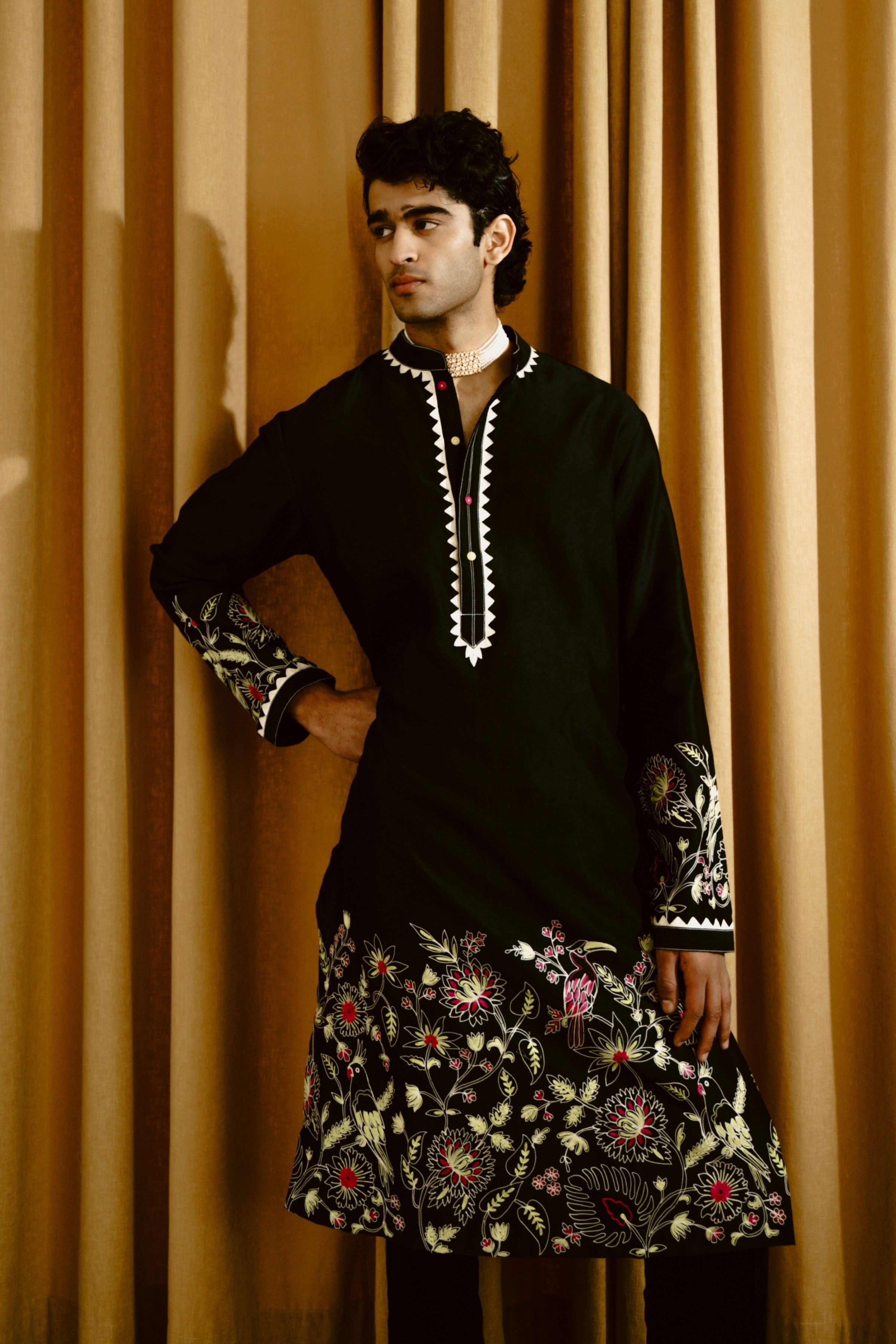 The Night Garden Kurta Set