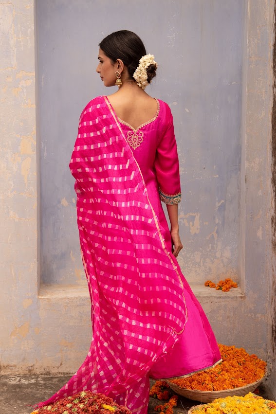 Three Panel Kurta Set