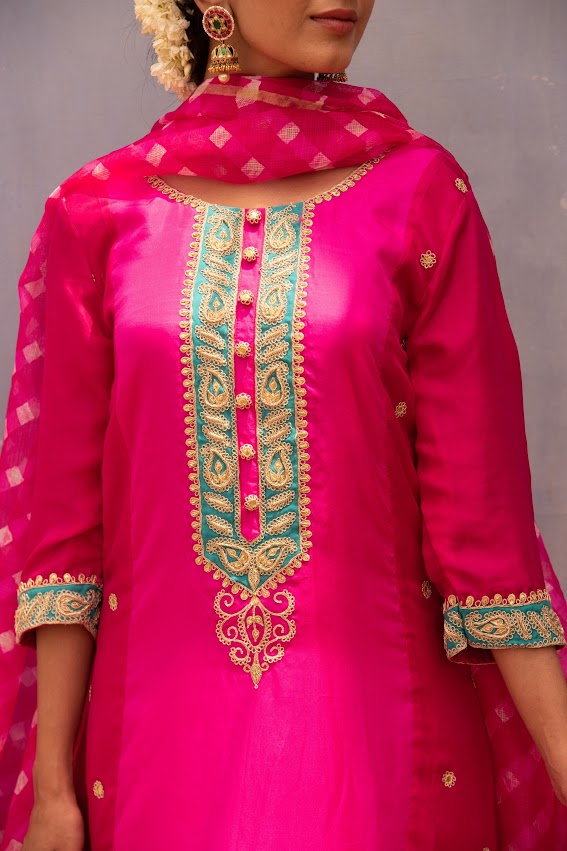 Three Panel Kurta Set