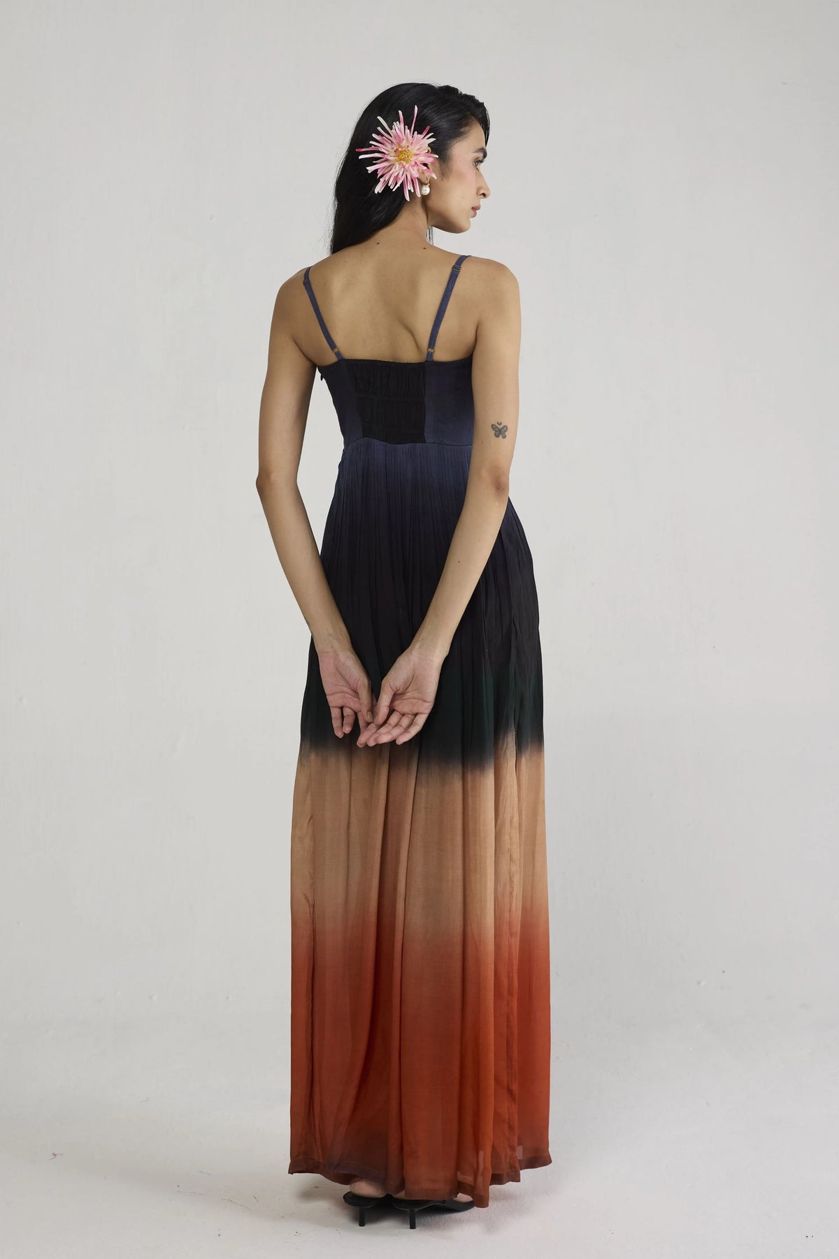 Ume Crepe Bralette Dress
