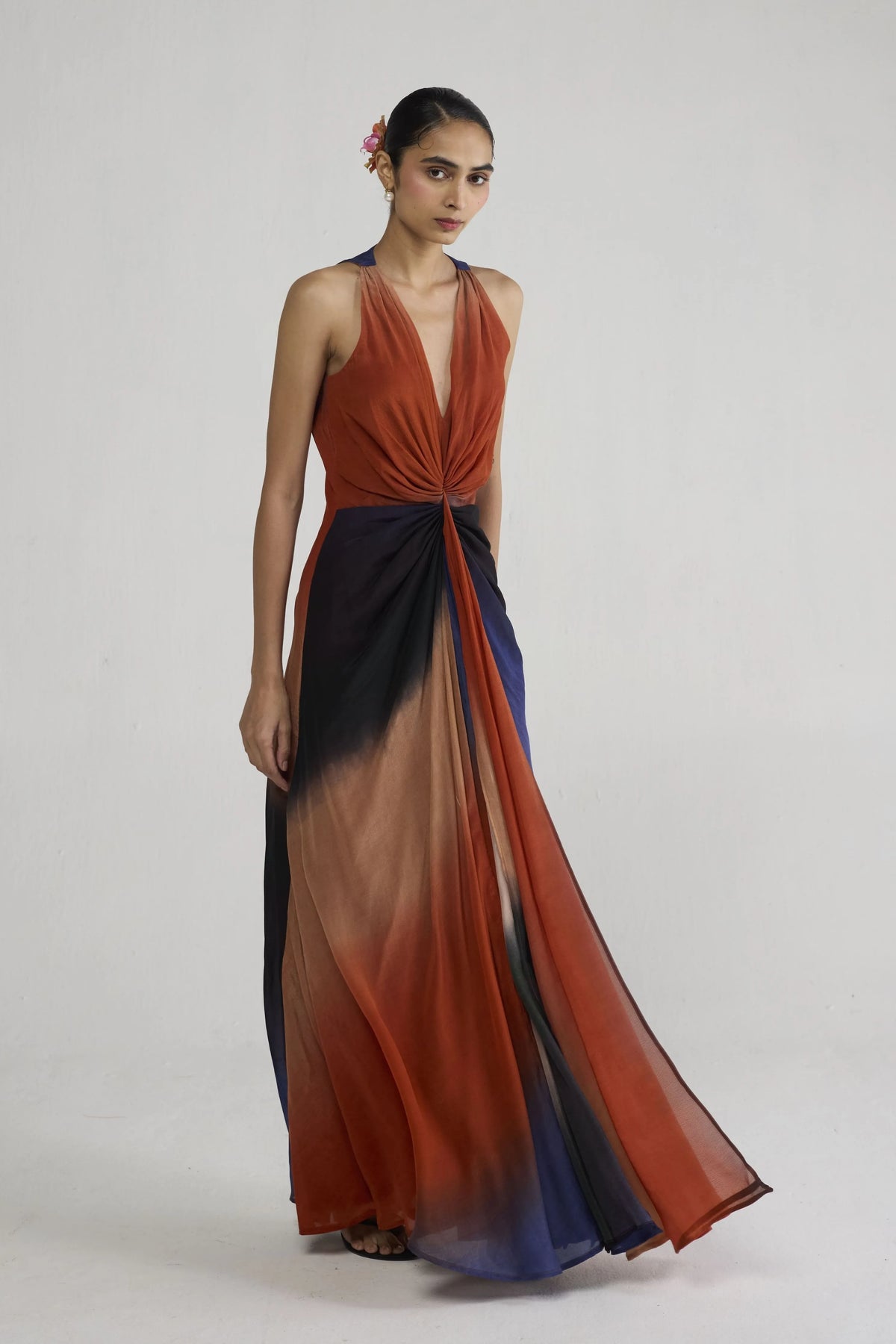 Ume Front Knot Dress