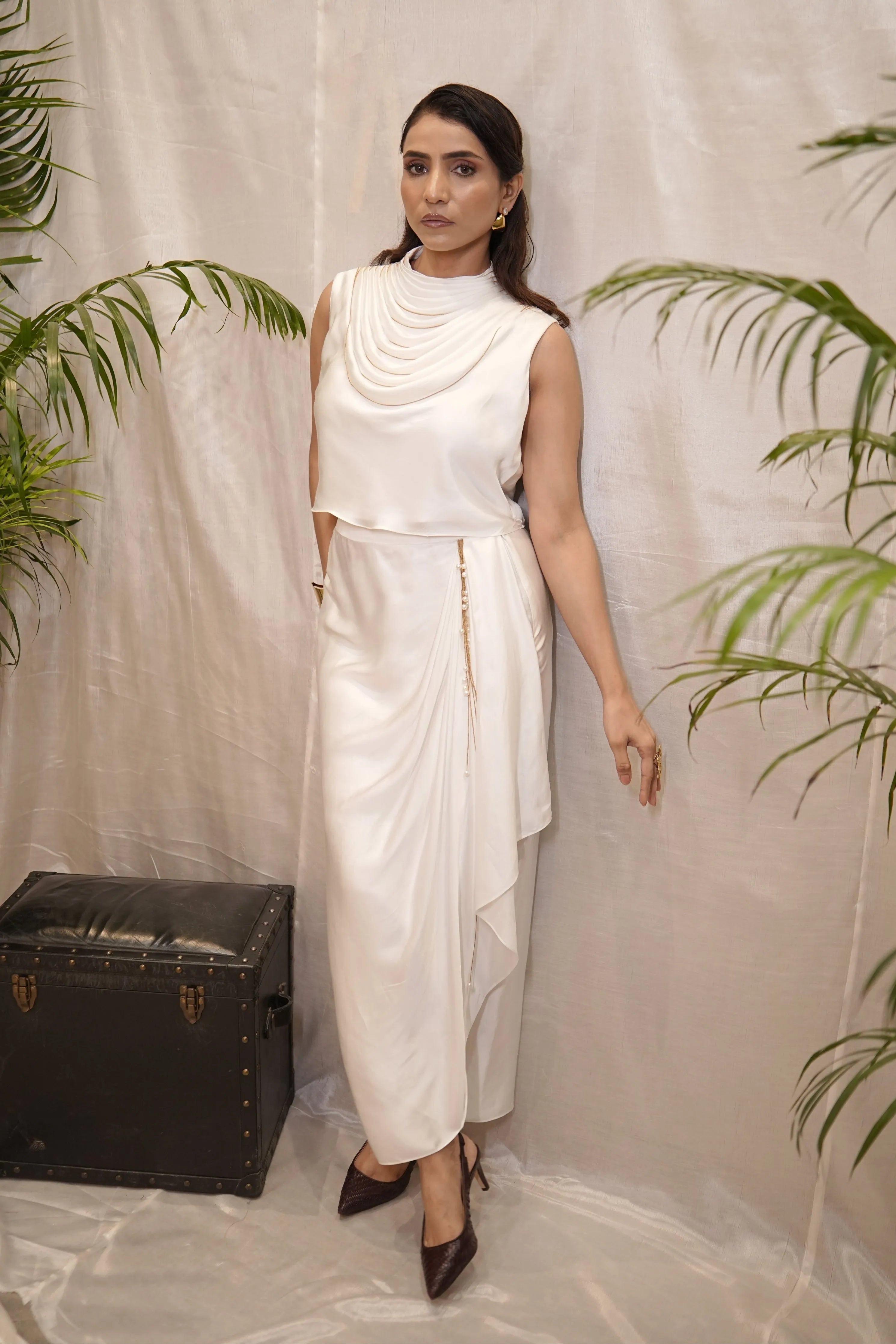Ivory Aura Skirt