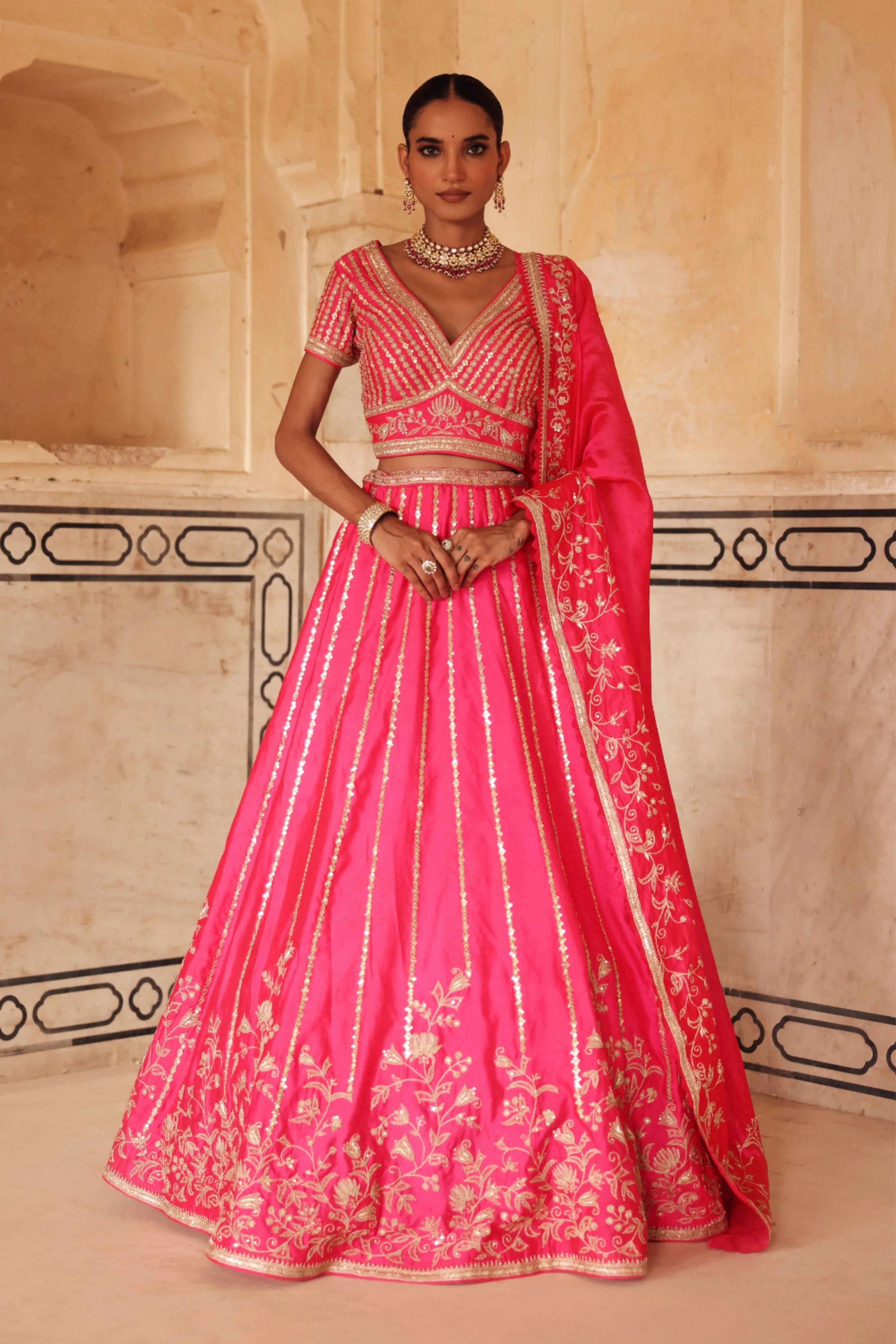 Gulbaag Lehenga