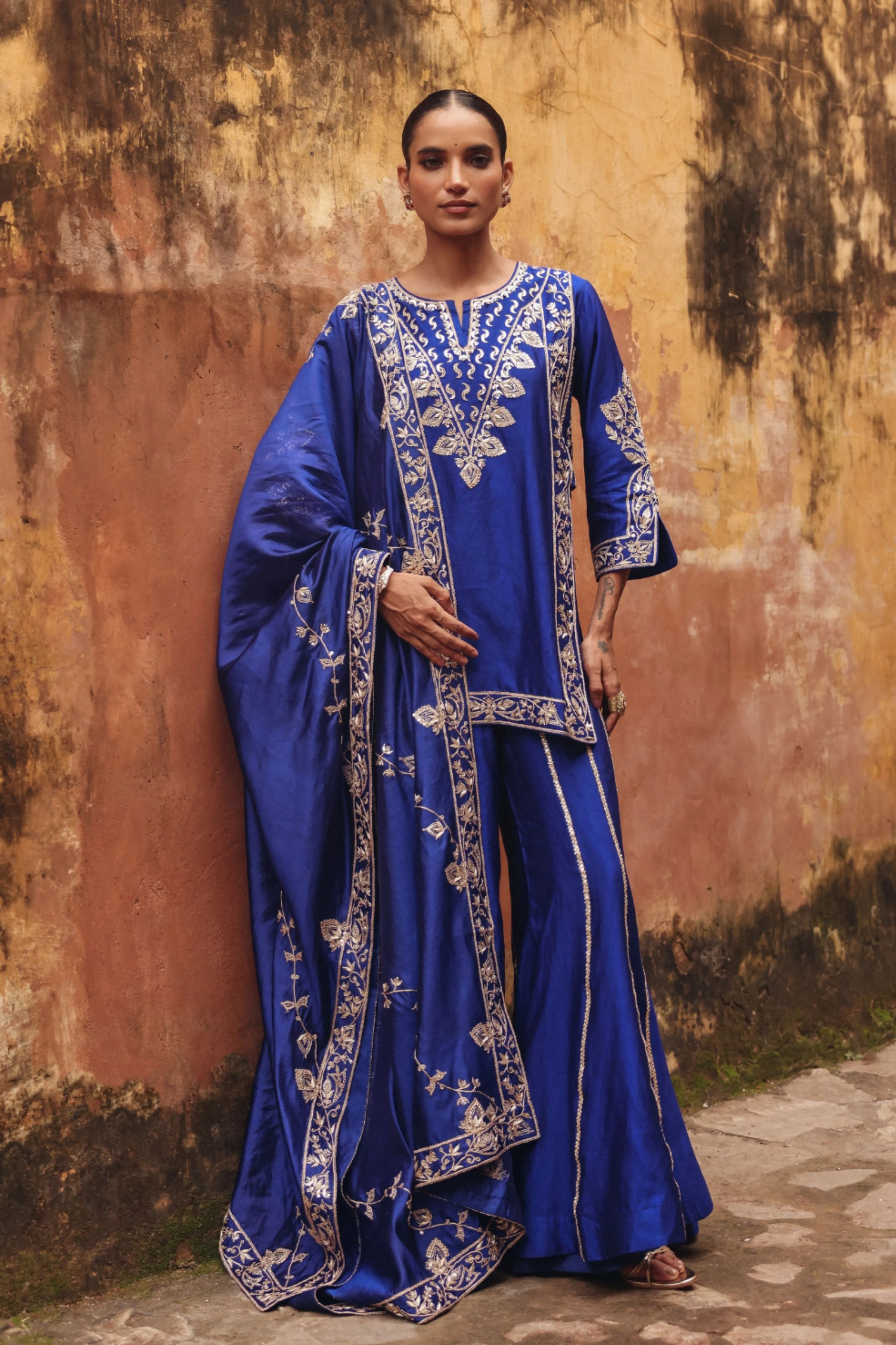 Krisha Sharara Set