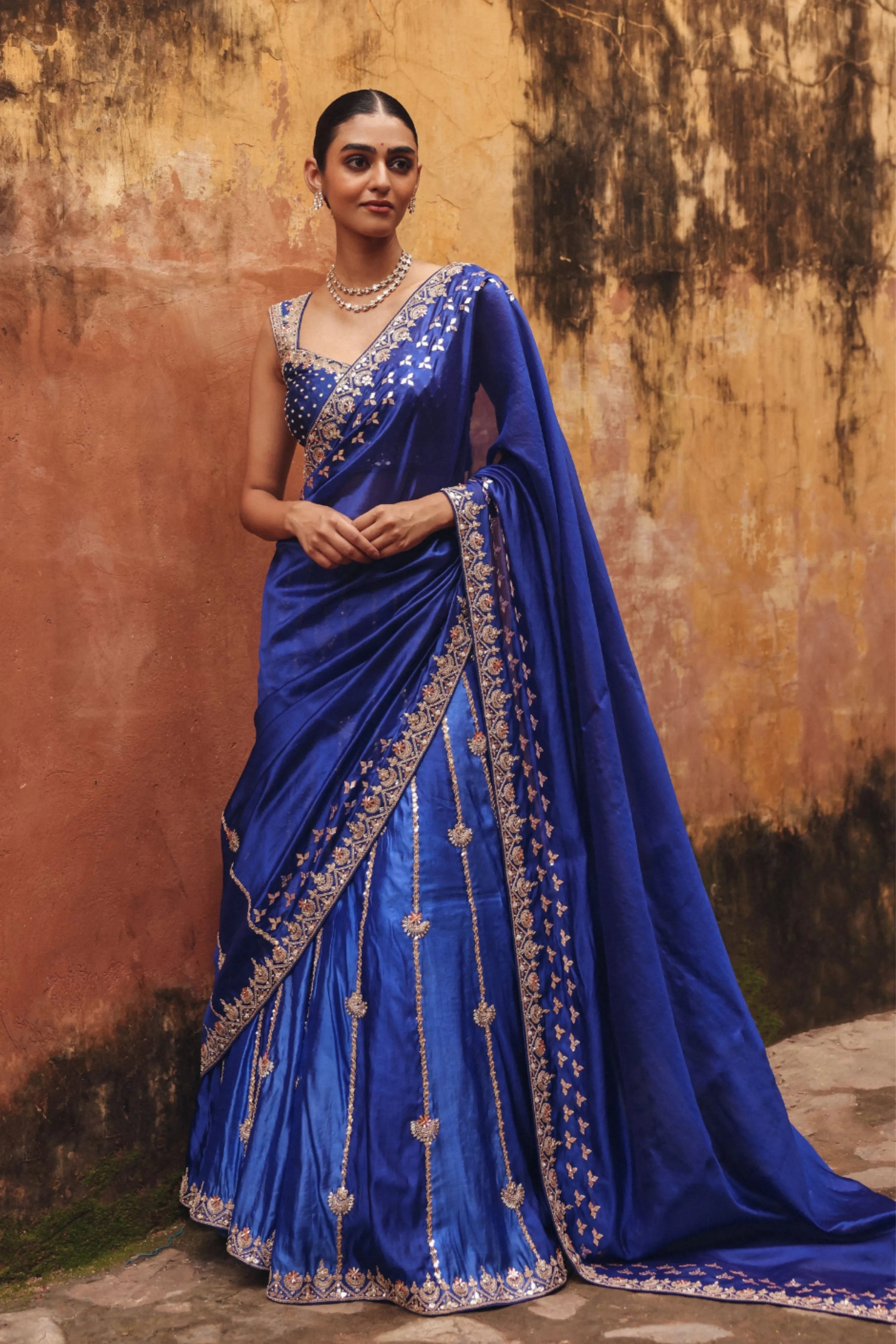 Aavya Lehenga Saree