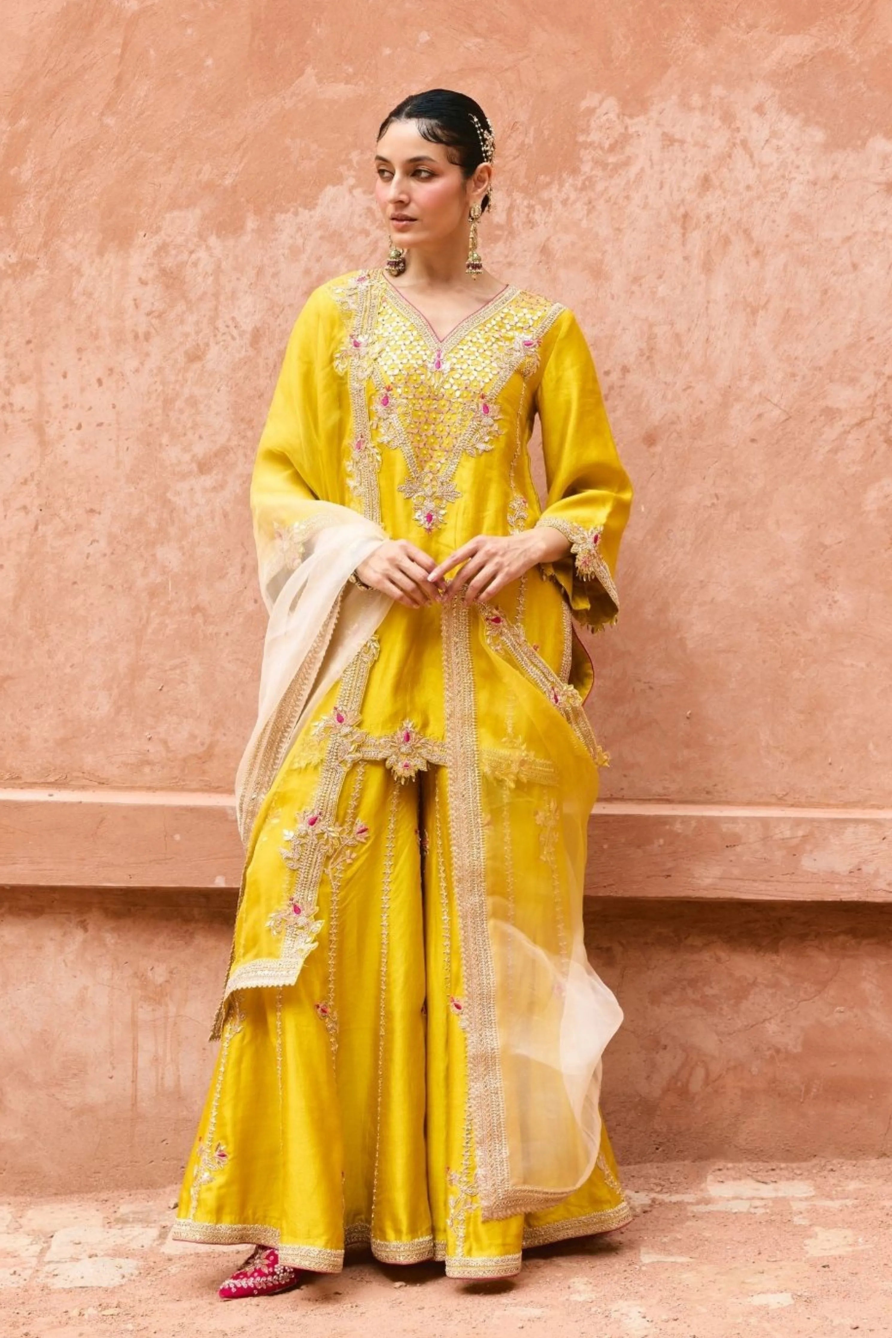 Rohini Sharara Set