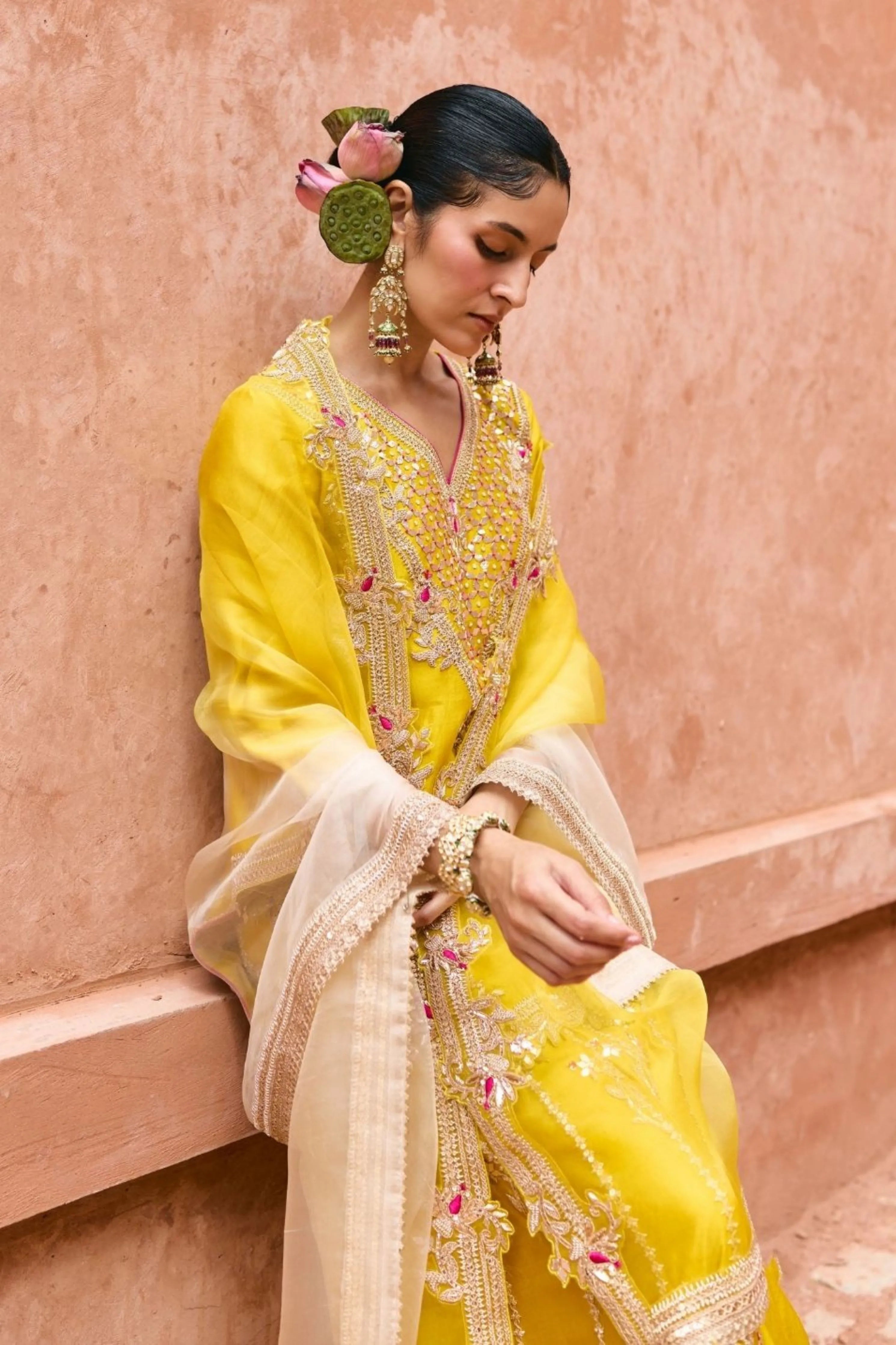 Rohini Sharara Set
