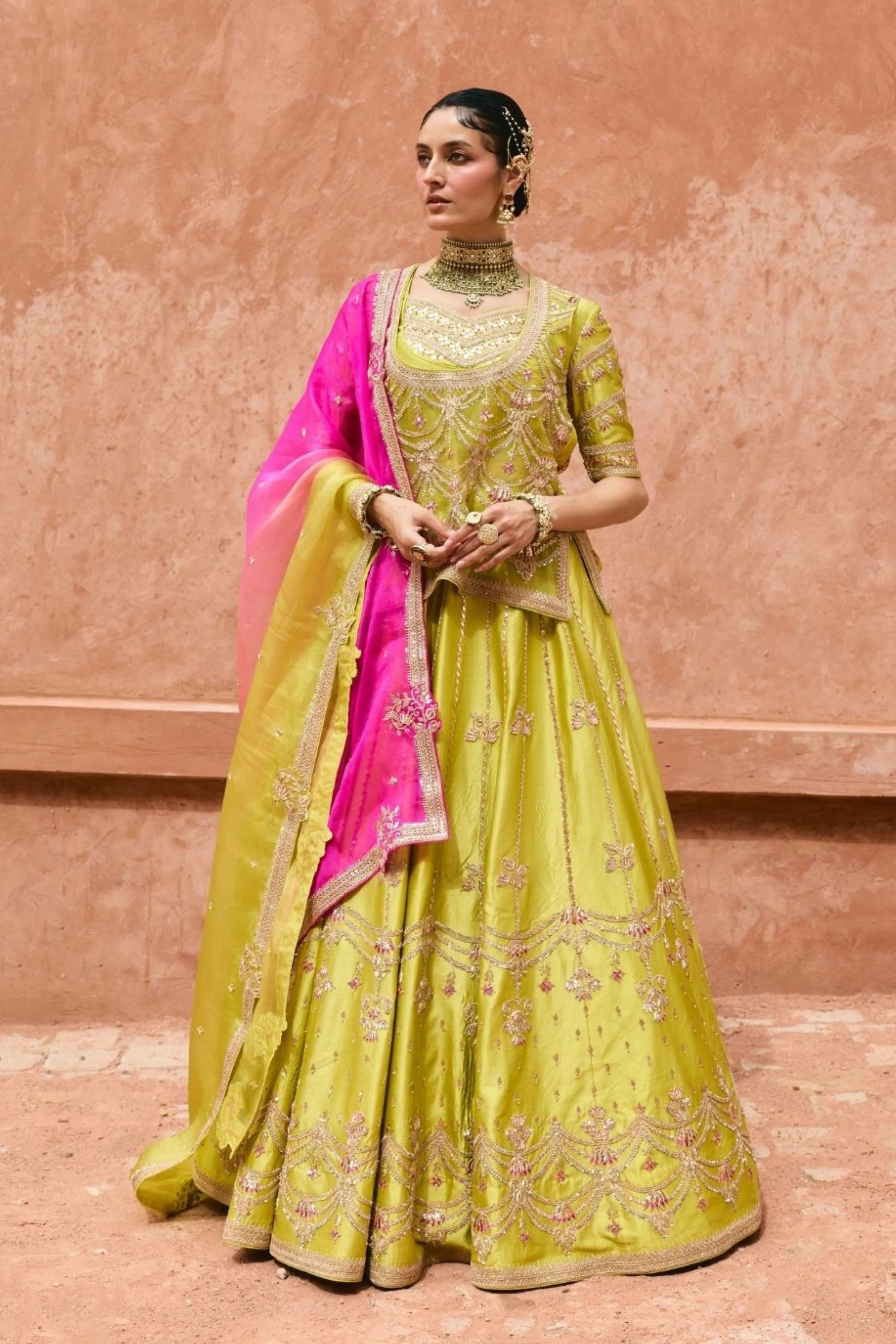 Rangira Rajputi Lehenga Set
