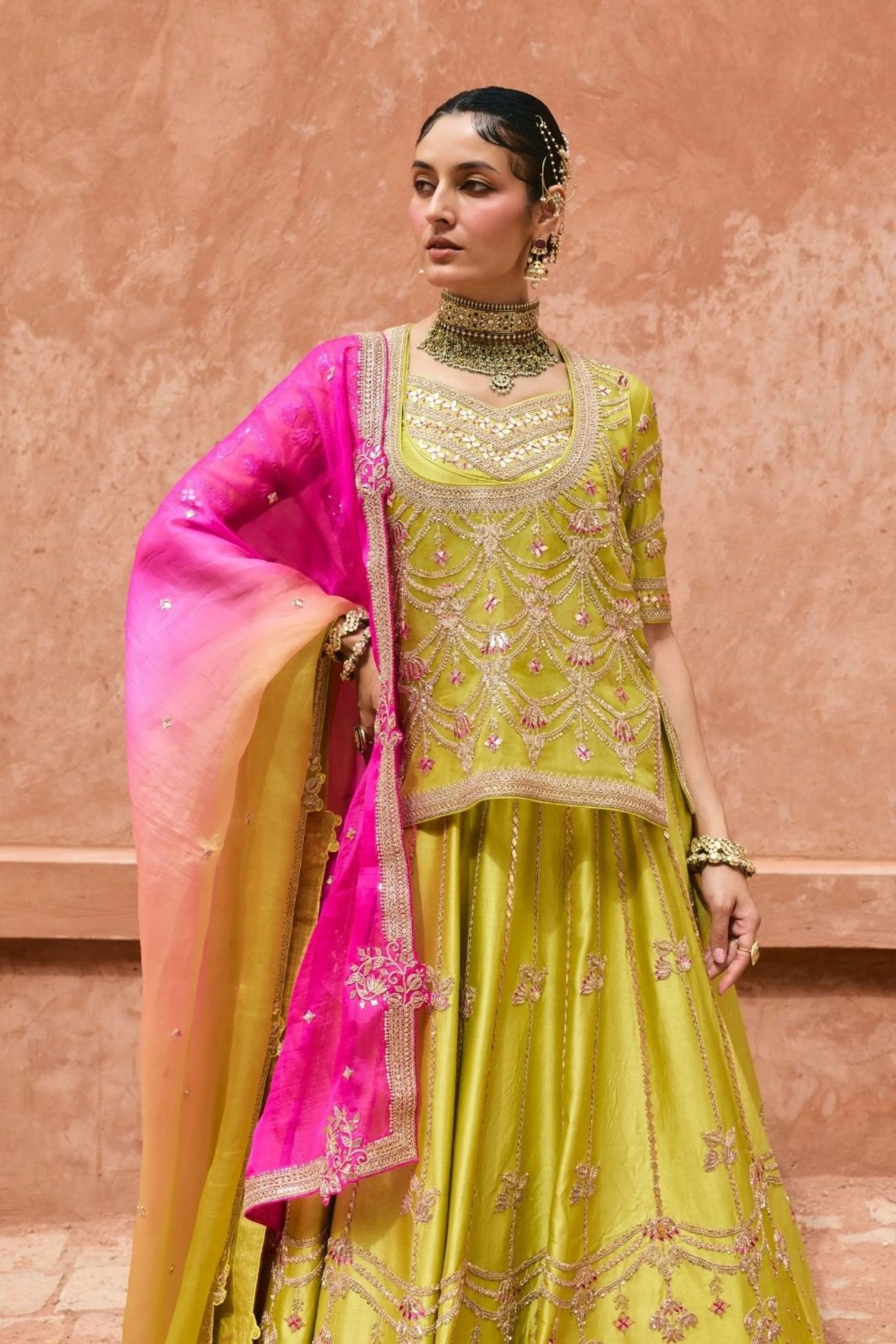 Rangira Rajputi Lehenga Set