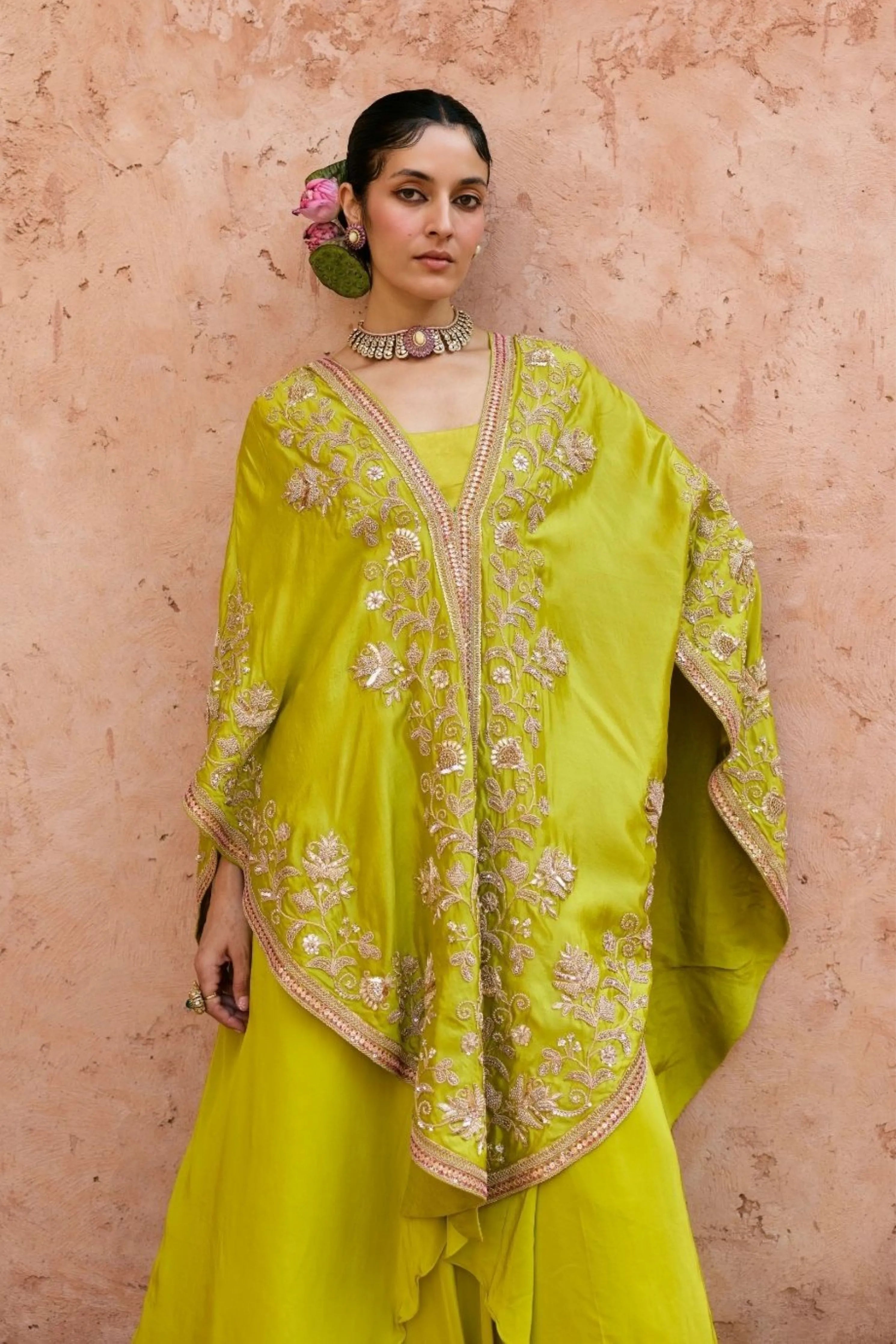 Shehnaaz Cape Set
