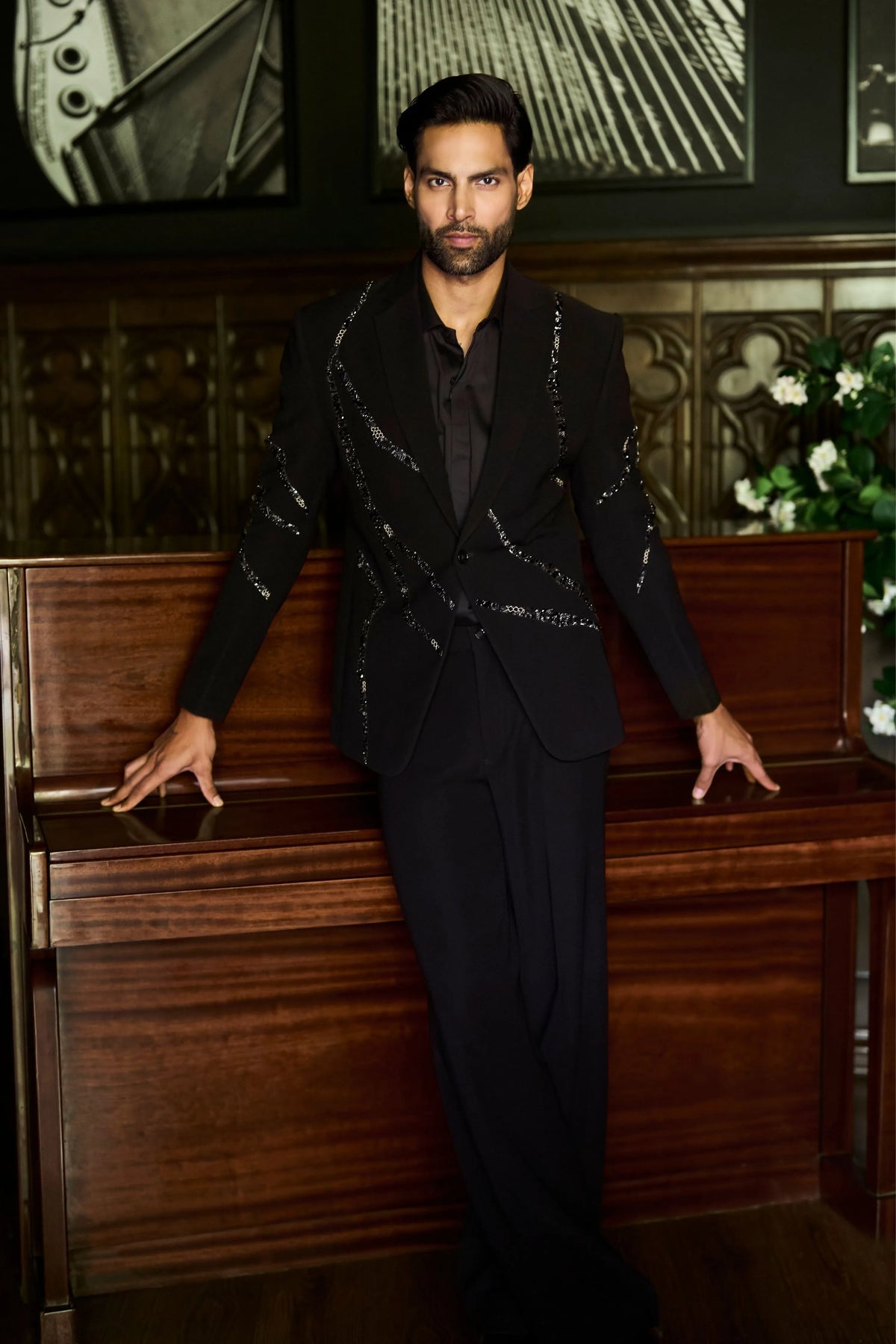 Black Majesty Blazer set