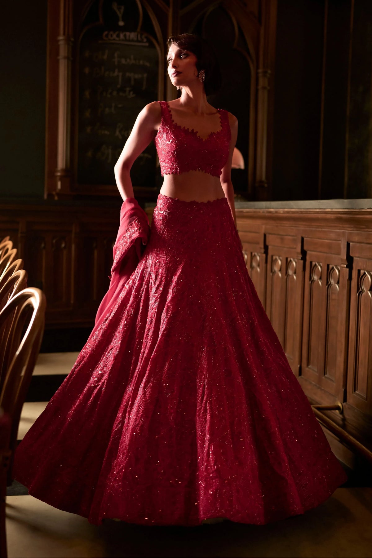 Scarlett Dust Lehenga Set