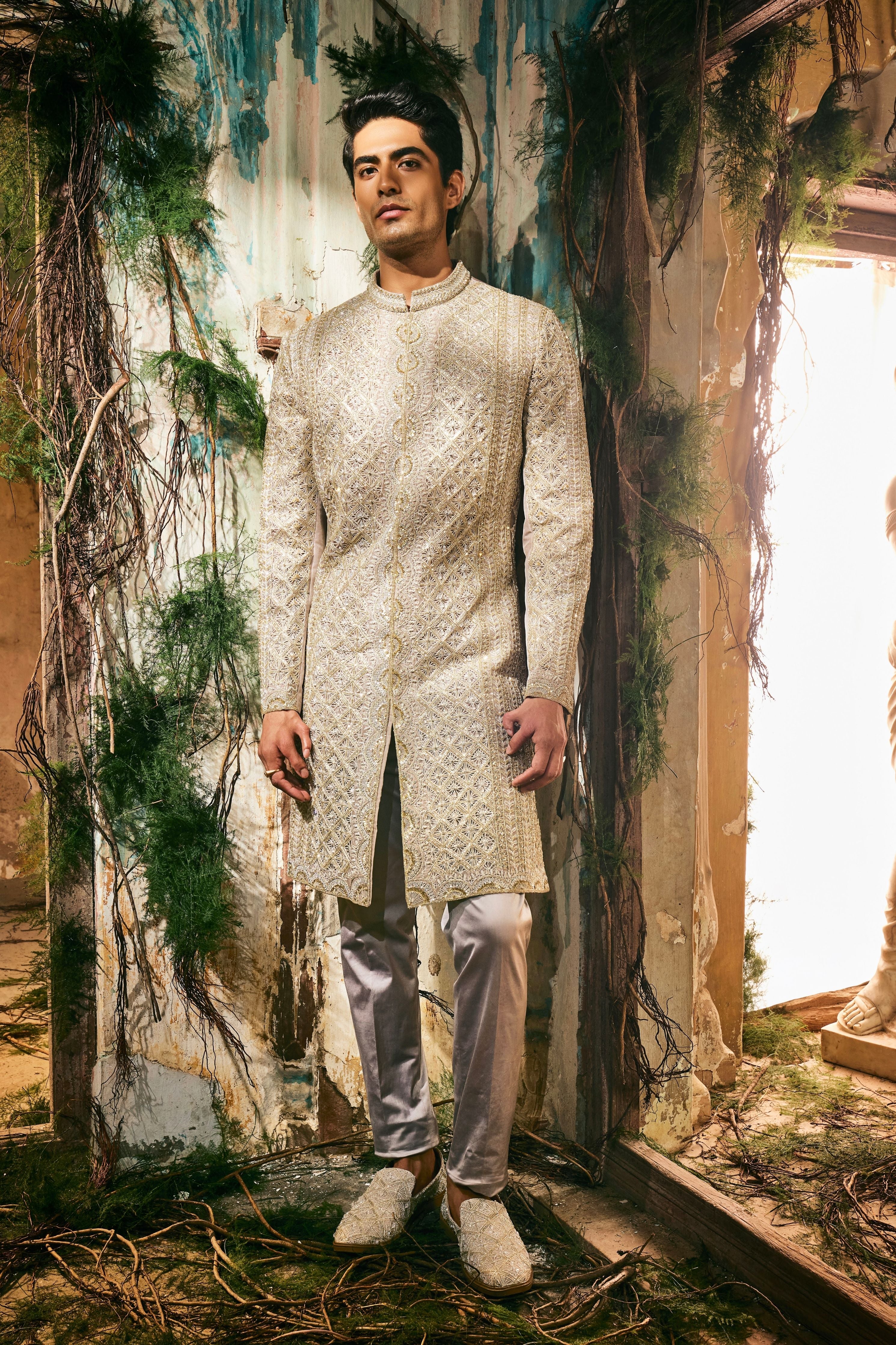 Regal Prism Sherwani Set